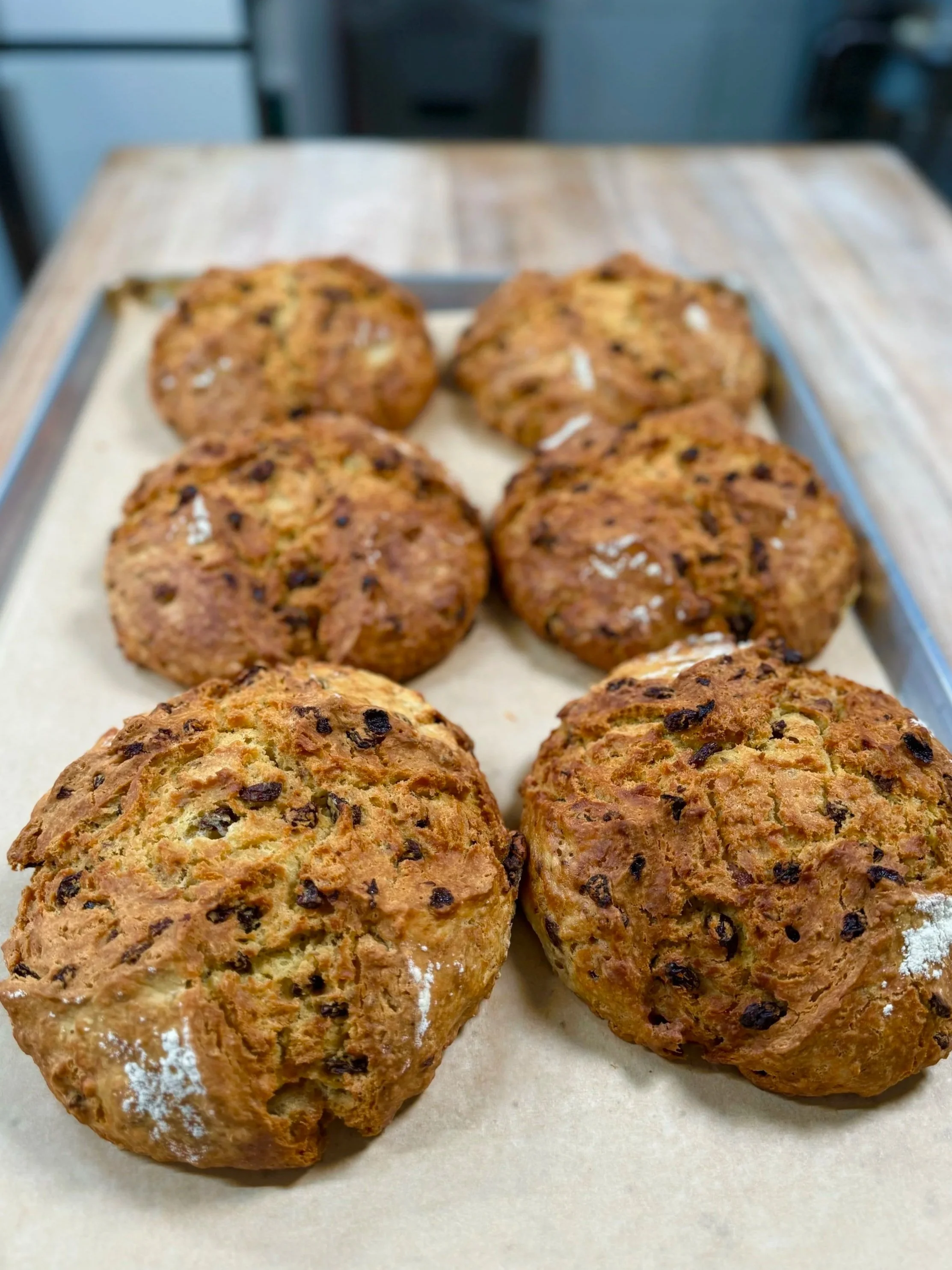 Irish Soda Bread Scones for St. Patrick's Day