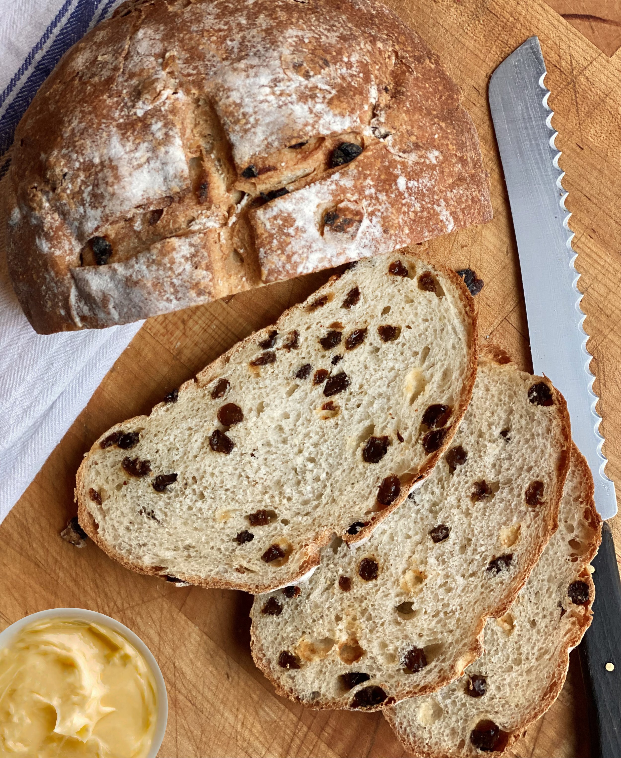 Irish Soda Bread with Butter