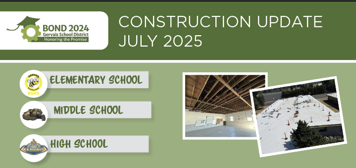 Gervais Bond Construction Update - July 2025