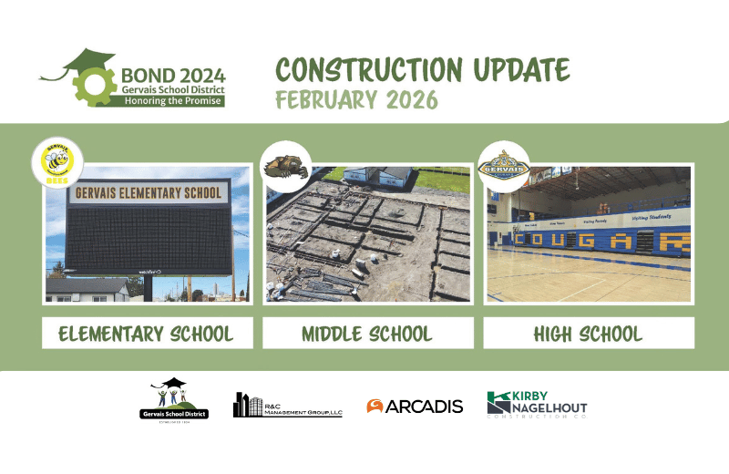 February Construction Update
