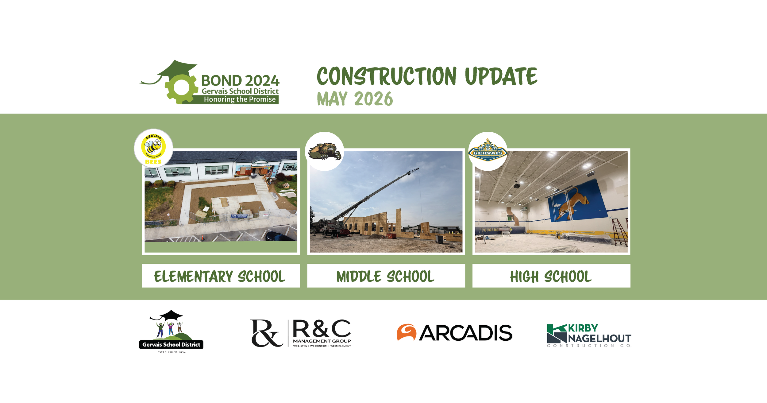 Gervais Bond Construction Update | May 2026