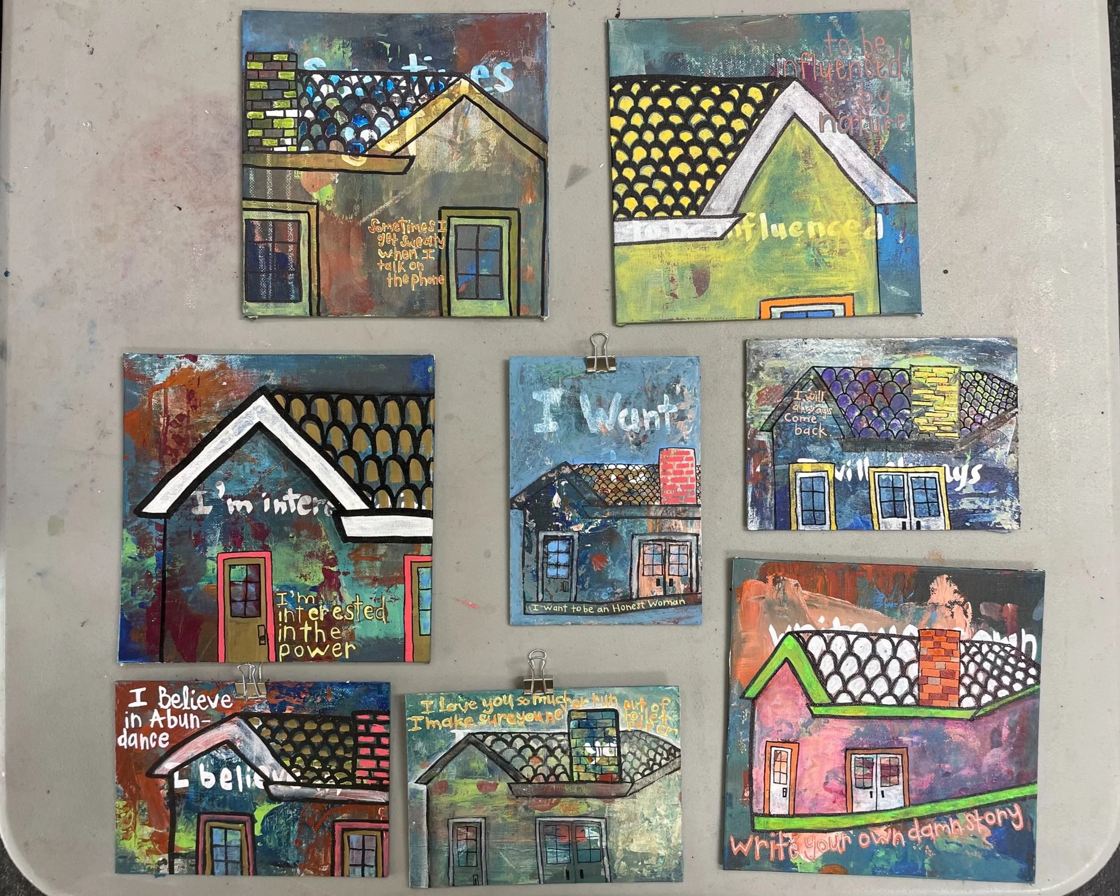 Inspired by Steve Keene Art Book final