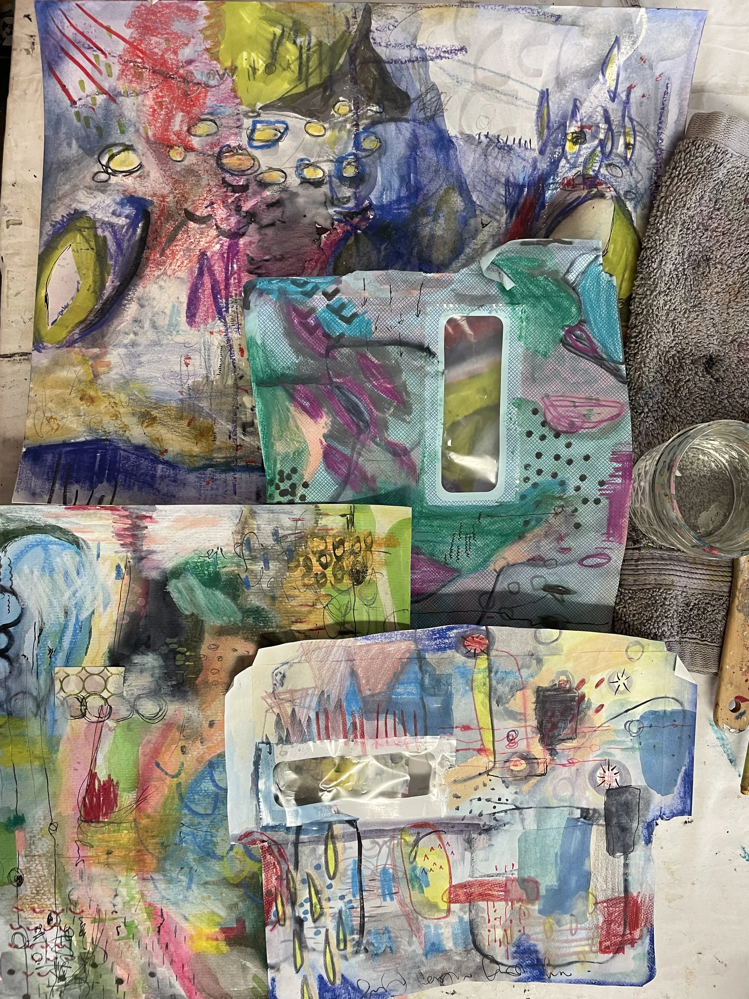 Mark Making: Snail Mail Edition