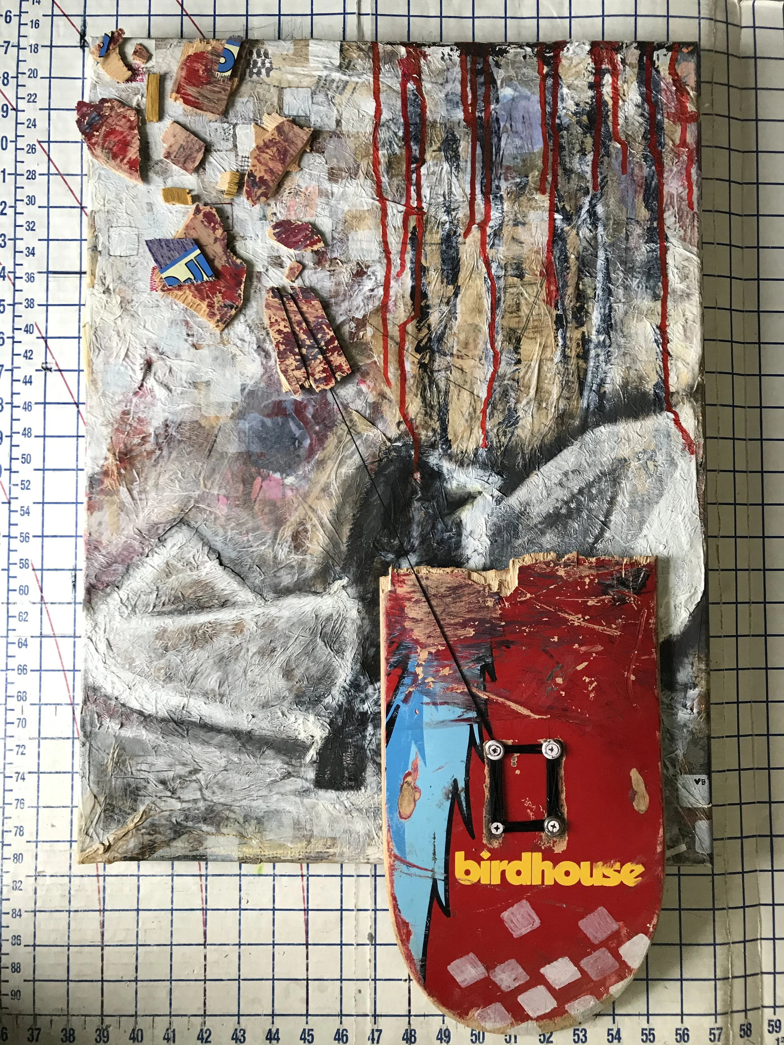 Ben's Christmas Gift 2020, mixed media