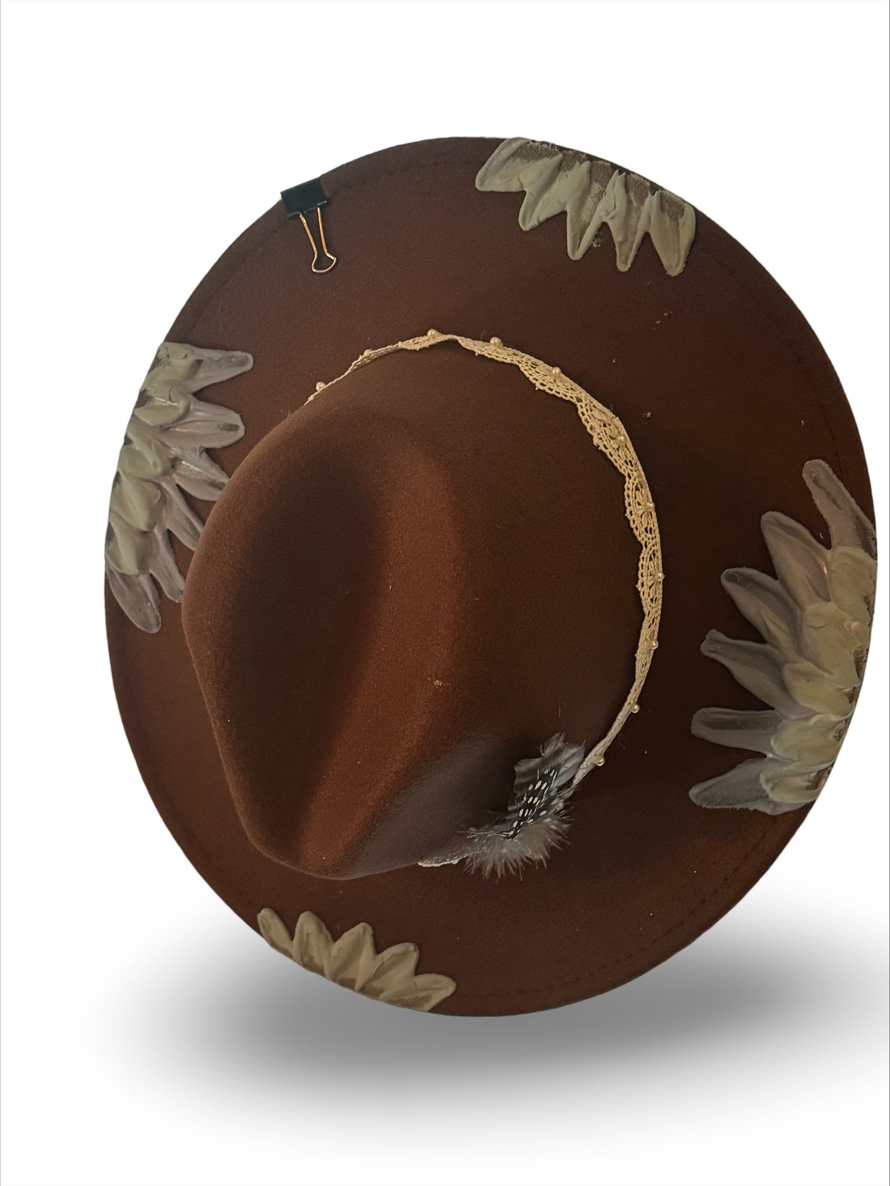 Custom Hat with Lace Band