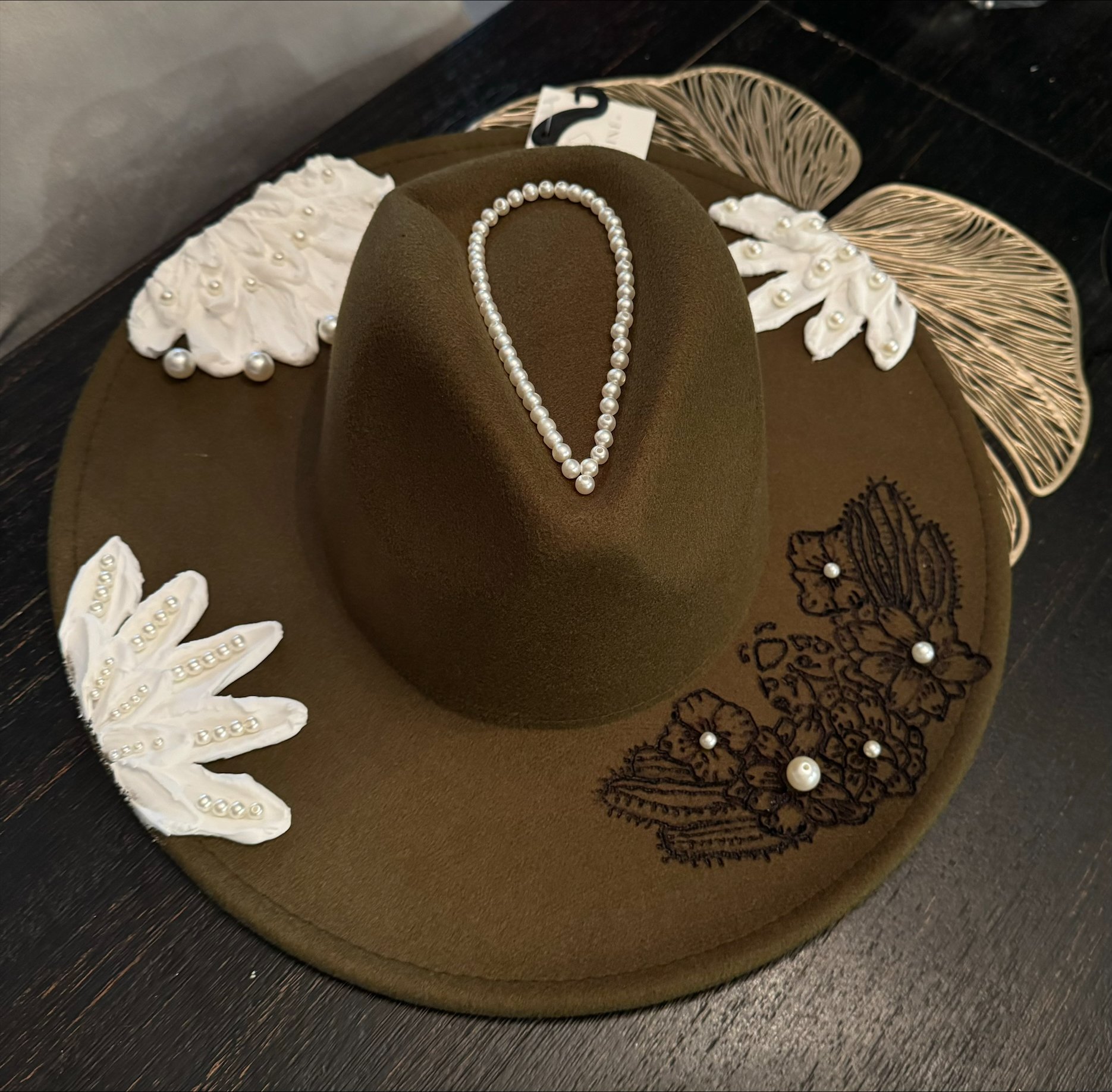 Pearl Custom Hat