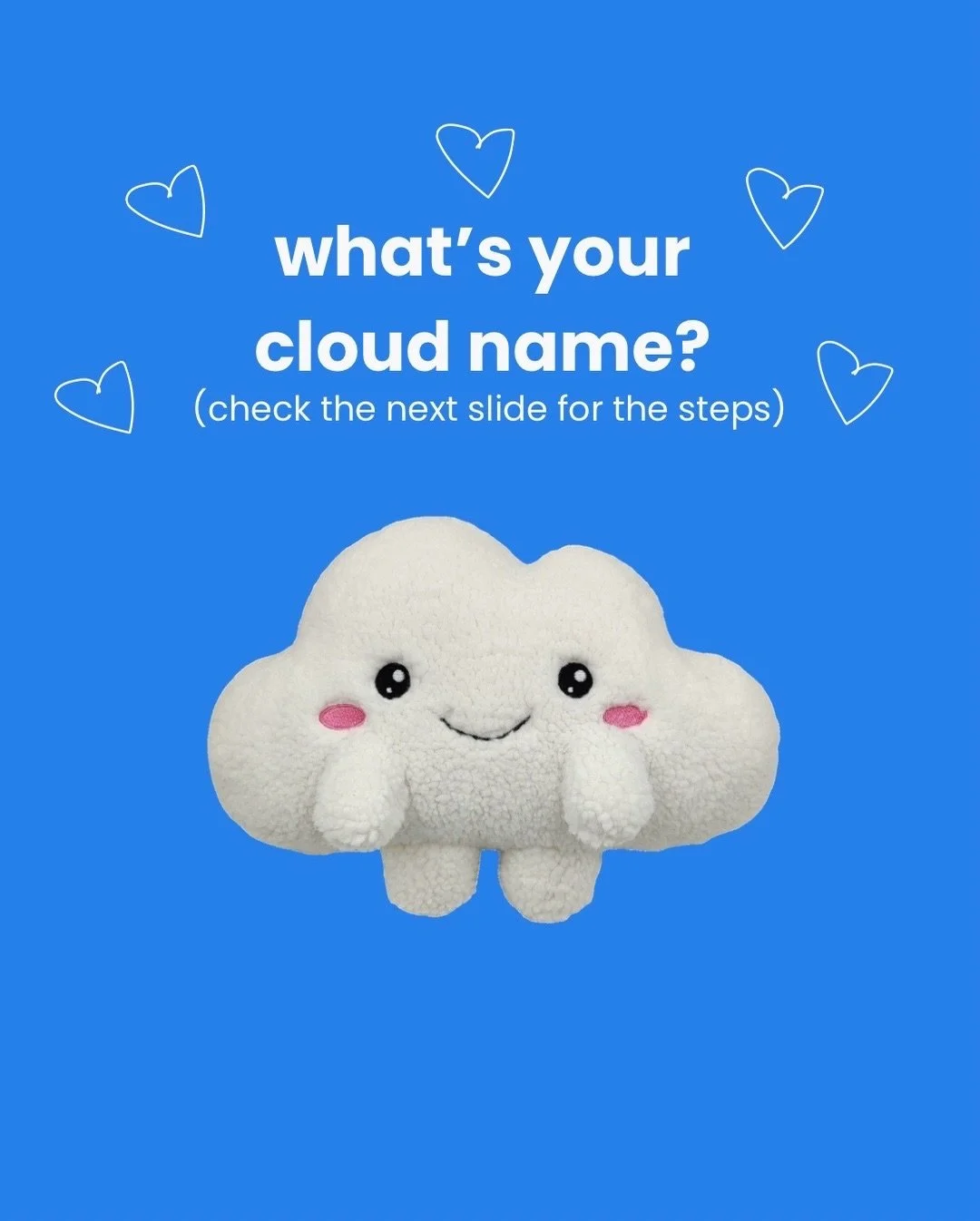 What&rsquo;s yours? ☁️💙