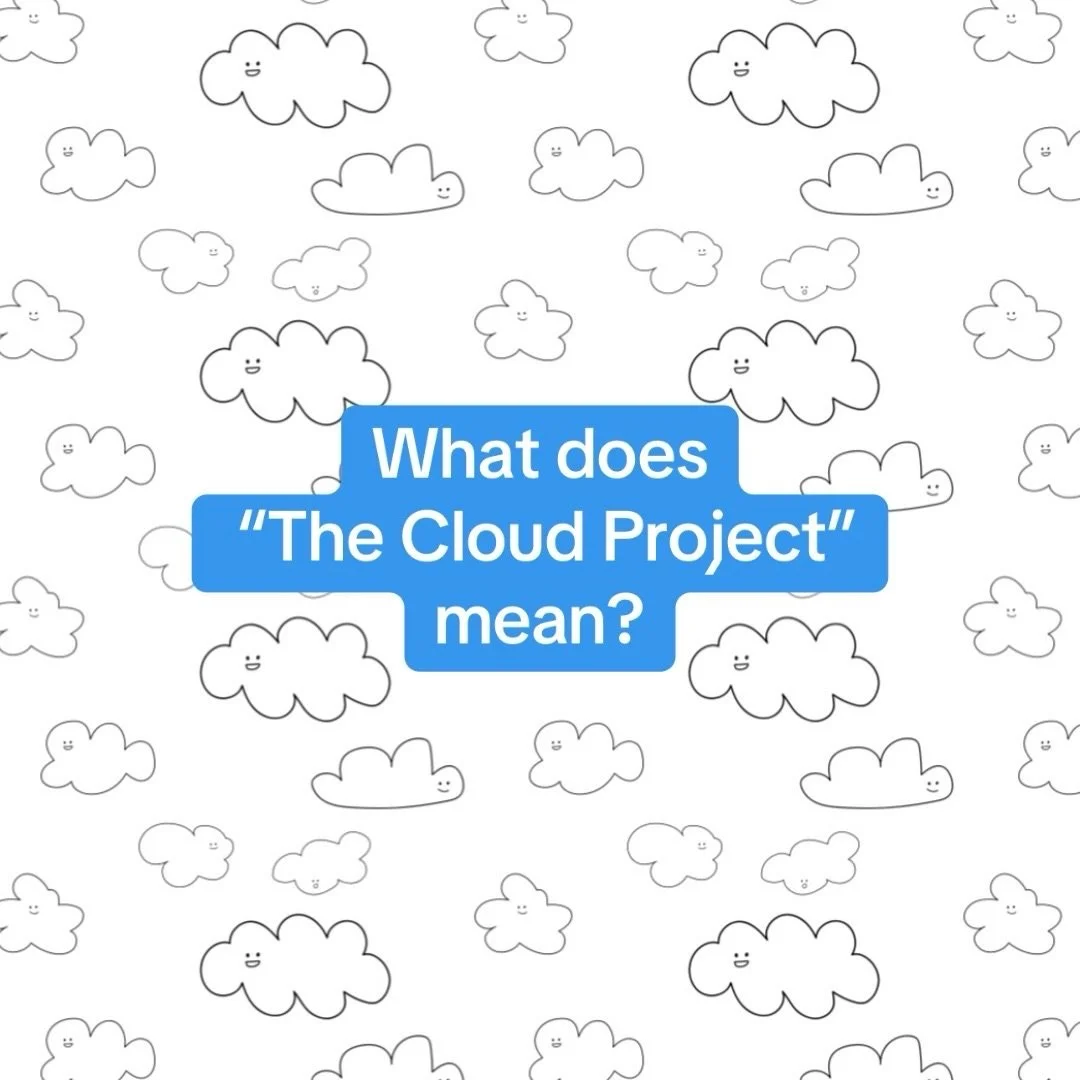 This is why I created The Cloud Project ☁️

Some children learn to escape into their imagination just to feel safe.
That idea stayed with me.

And it became something more
A way to turn something heavy into something softer
and create brighter days

