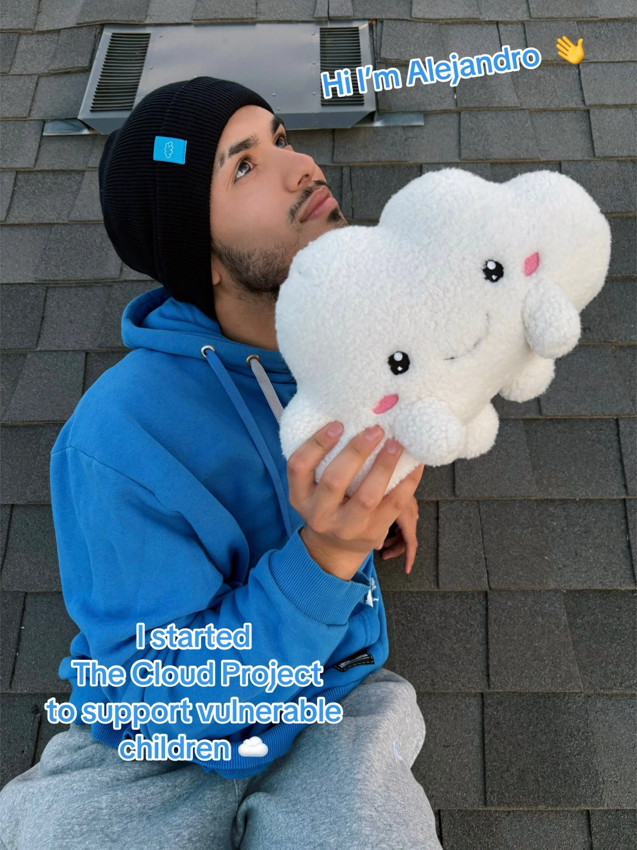 Hi, I&rsquo;m Alejandro ☁️

I started The Cloud Project after learning something that stayed with me.

I came across the idea that some children imagine themselves up in the clouds as a way to escape difficult moments. That image never left my mind.
