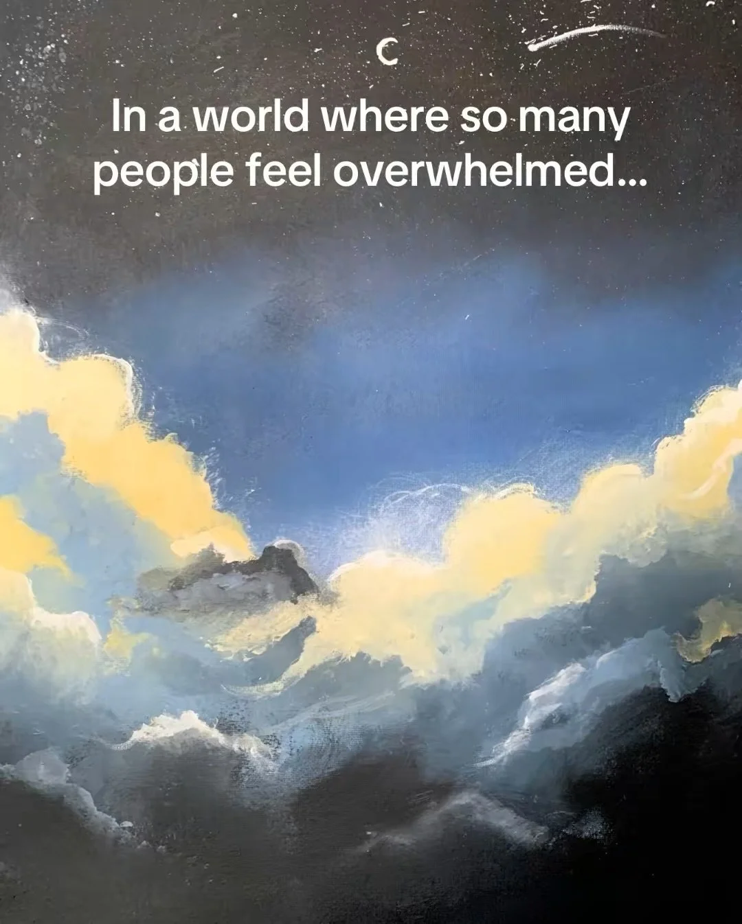 A lot of people are carrying storms you can&rsquo;t see.

They may feel overwhelmed.
Disconnected.
Emotionally exhausted.

And for many vulnerable children, those storms are even harder to weather.

That&rsquo;s why The Cloud Project exists.

We crea