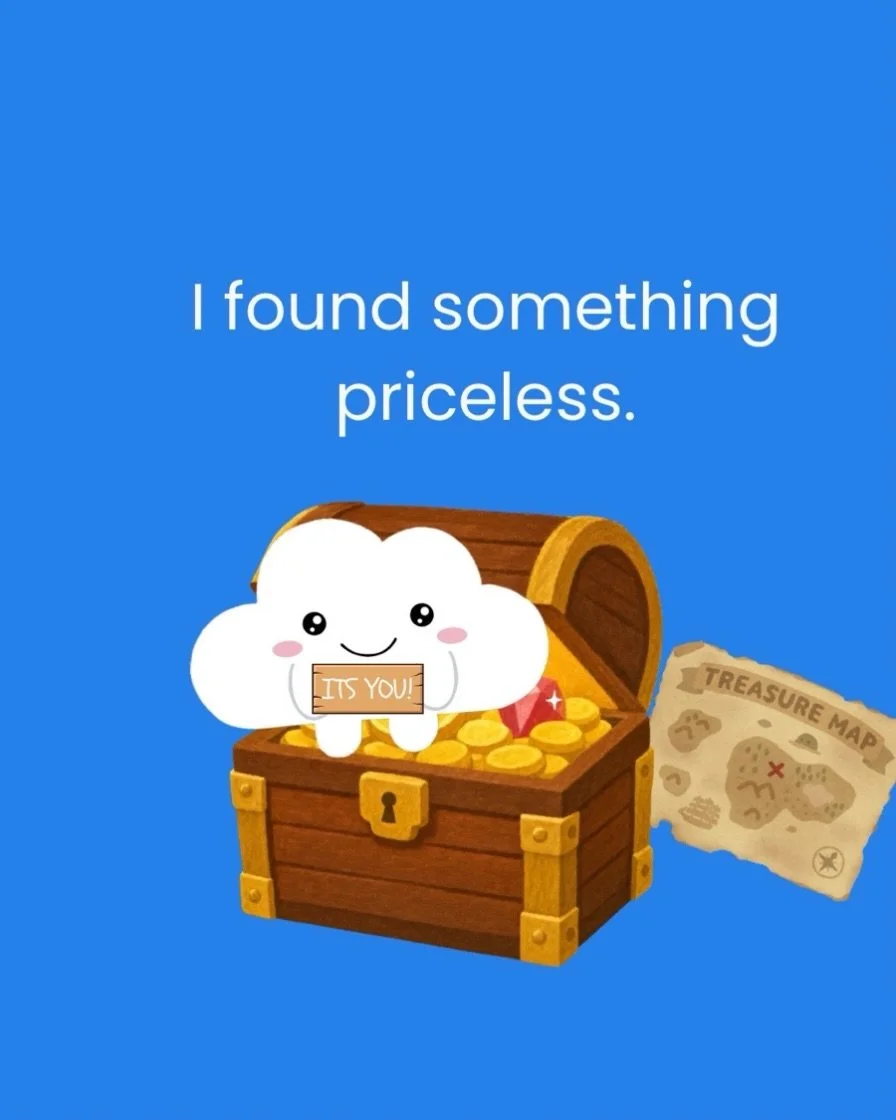 I found something priceless 🥹💙

And guess what? It&rsquo;s YOU! ☁️✨

A little reminder that your worth could never be measured in gold. You&rsquo;re one of a kind, irreplaceable, and more valuable than you know 💙

Send this to someone who&rsquo;s 