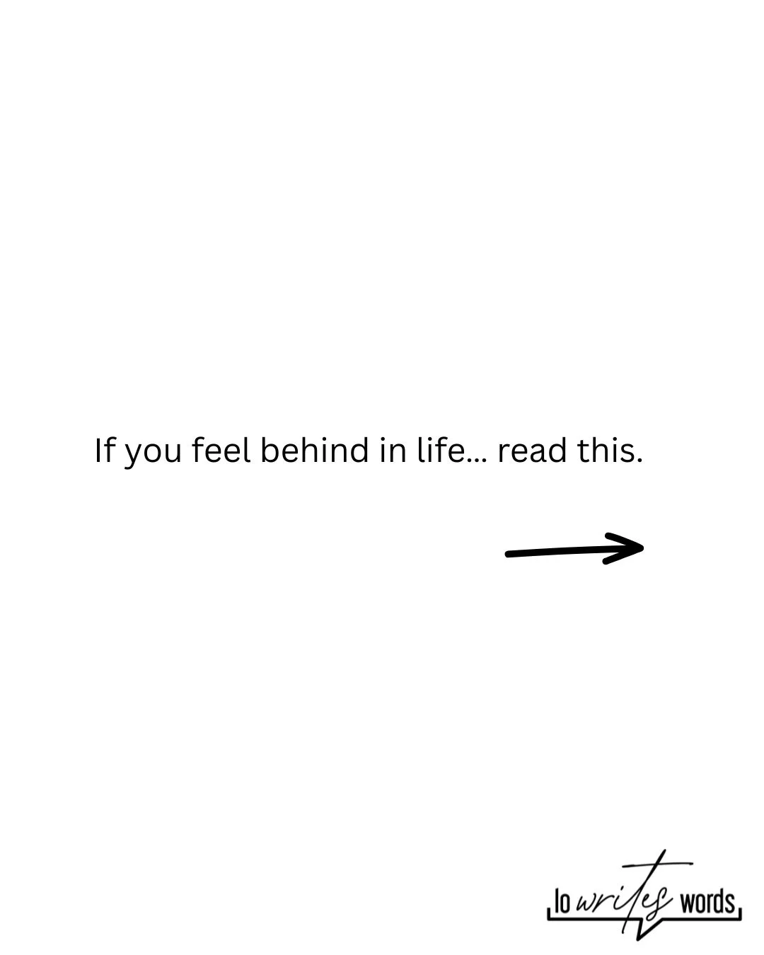 In case no one told you today...