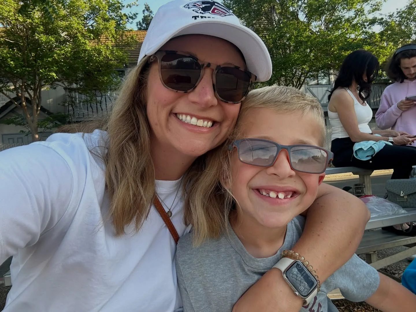 My 8 year old: &ldquo;You are NOT making me happy right now.&rdquo;

Me: &ldquo;Not my job.&rdquo;