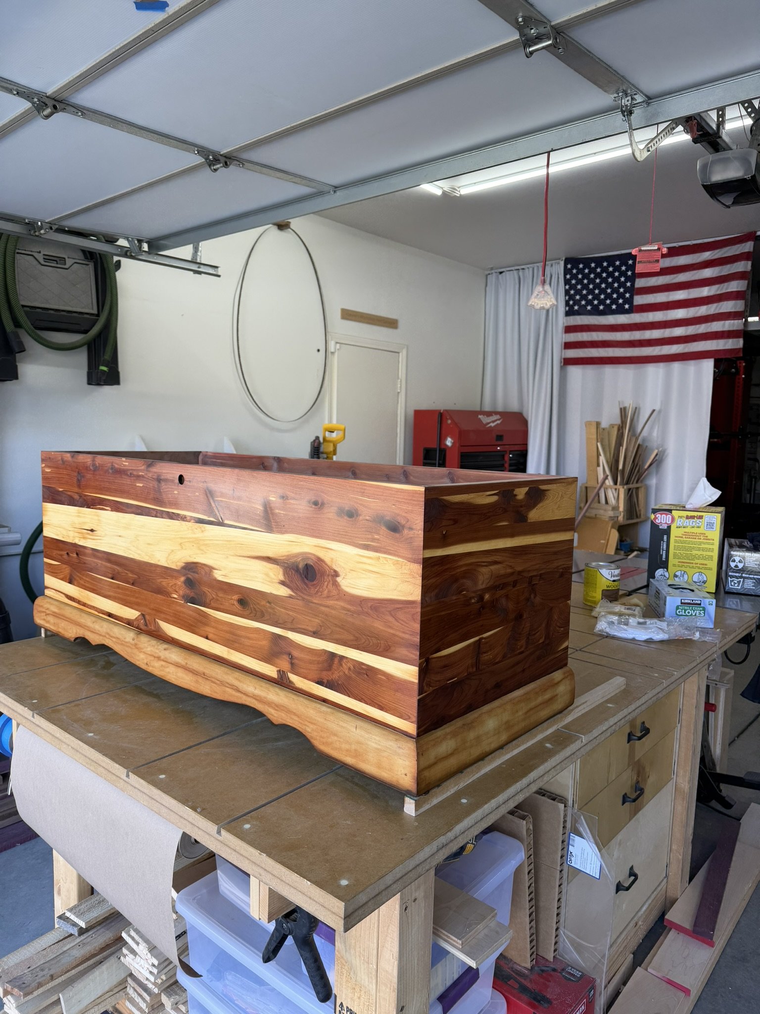 Ready for Stain - 

Aged cedar loves to drink up conditioner.  This crucial step helps manage the wood’s natural absorbency and ensures a beautiful, consistent color once the final finish is applied.