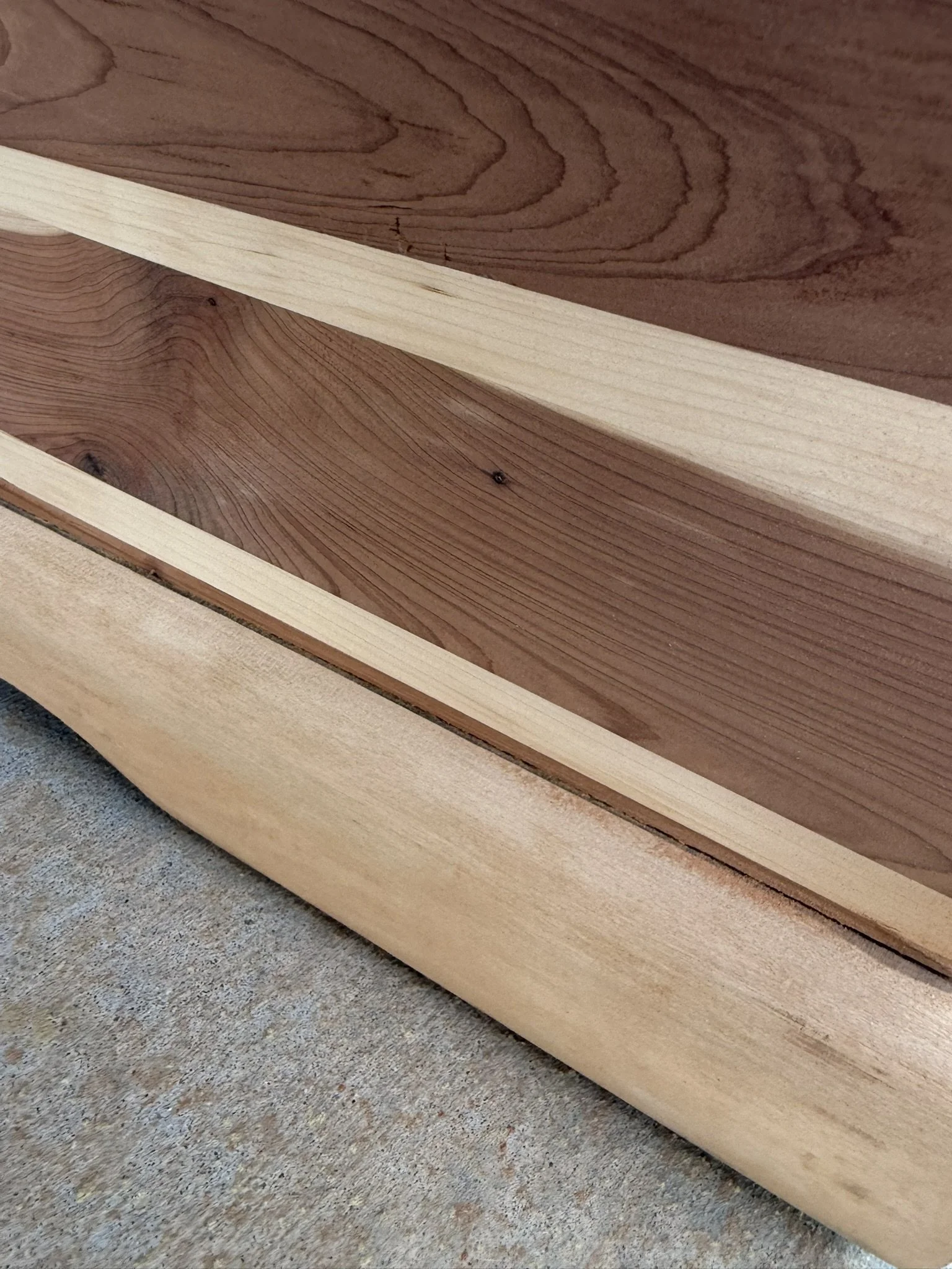 Close-up - 

Here's a close look at the decorative base molding. Extra care was taken when sanding to maintain the crisp curves and avoid flattening the profile.