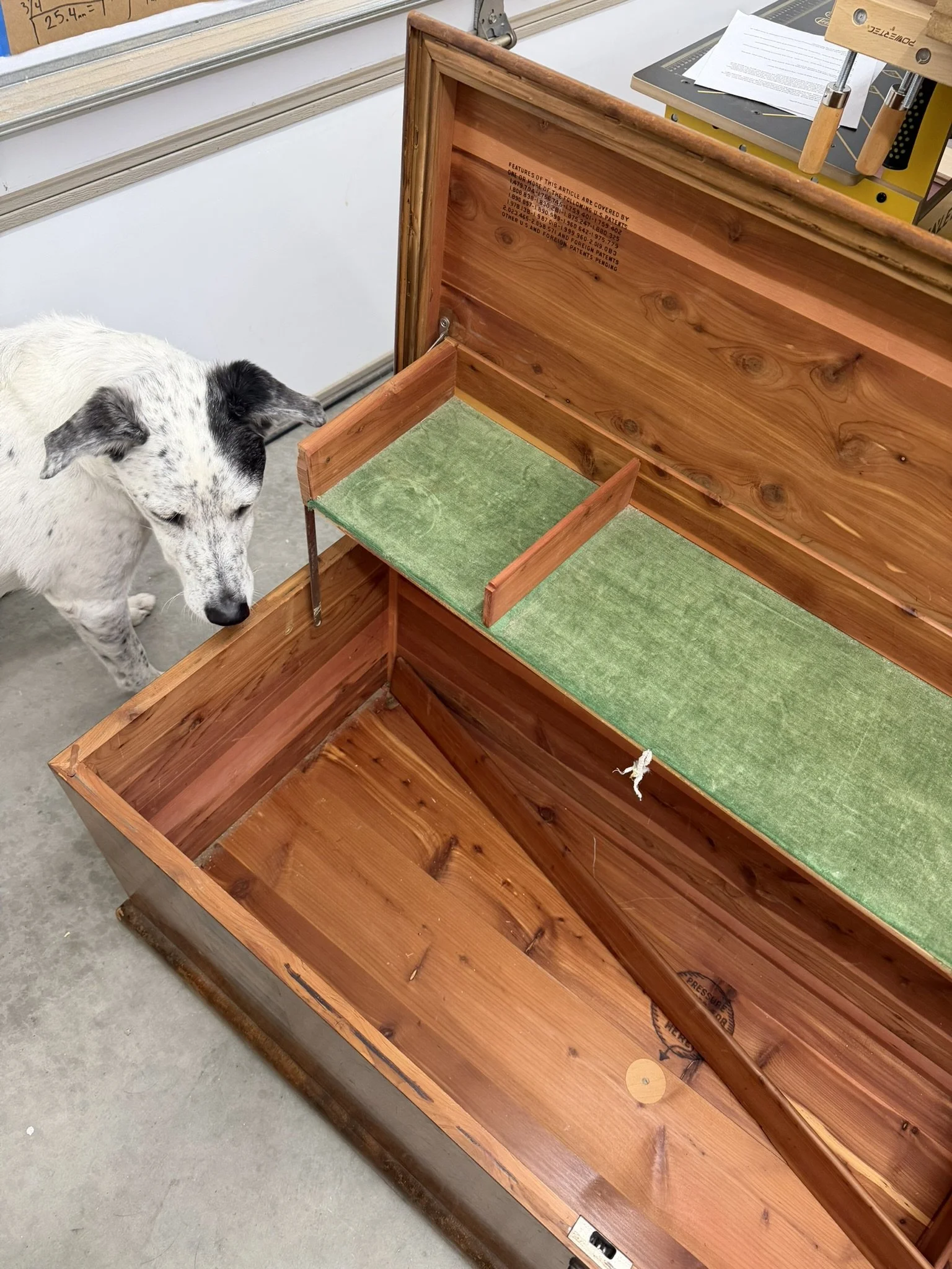 Thorough inspection but we finally got the go-ahead, so time to roll up our sleeves and get to work!