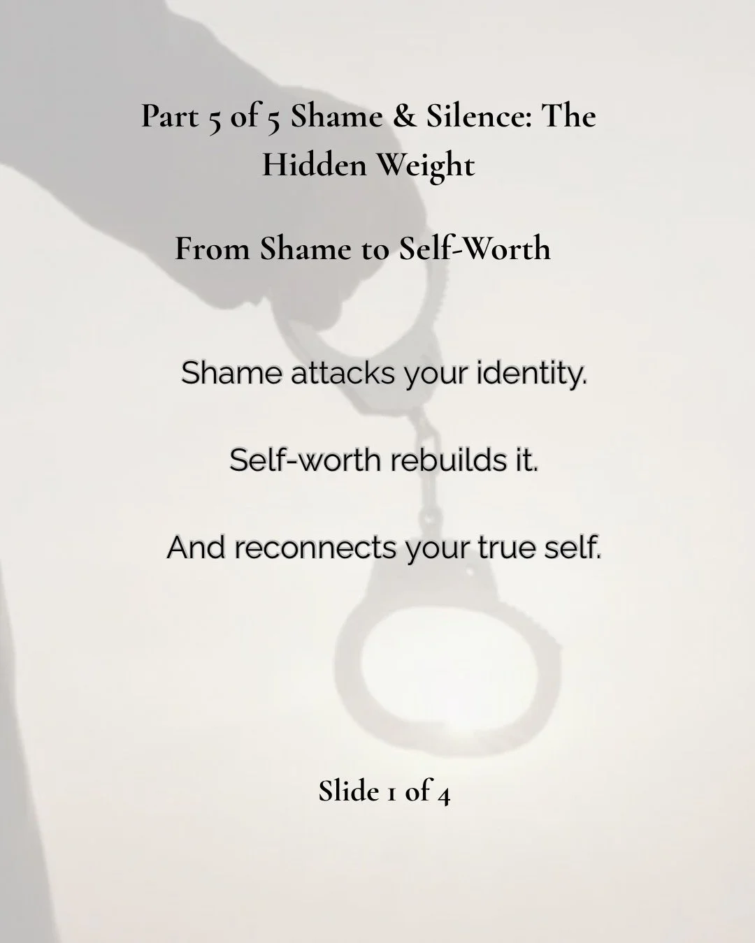 What if the problem isn&rsquo;t you&hellip; But the shame you learned?
Do you have:
Low self-worth.
A harsh inner critic.
Feeling unworthy of love, success, and peace.
You can&rsquo;t build confidence on top of self-rejection.
I had to unlearn the be