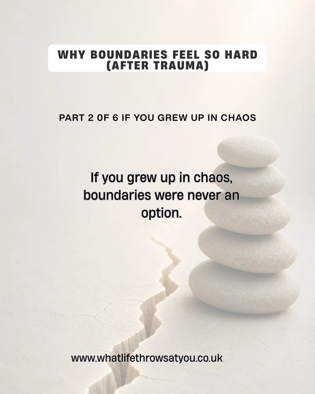Because speaking up didn&rsquo;t feel safe.
So now, as an adult, your nervous system still responds the same way.
Even when you want to set boundaries&hellip; your body says:
&ldquo;This isn&rsquo;t safe&rdquo;
That&rsquo;s why it feels so difficult.