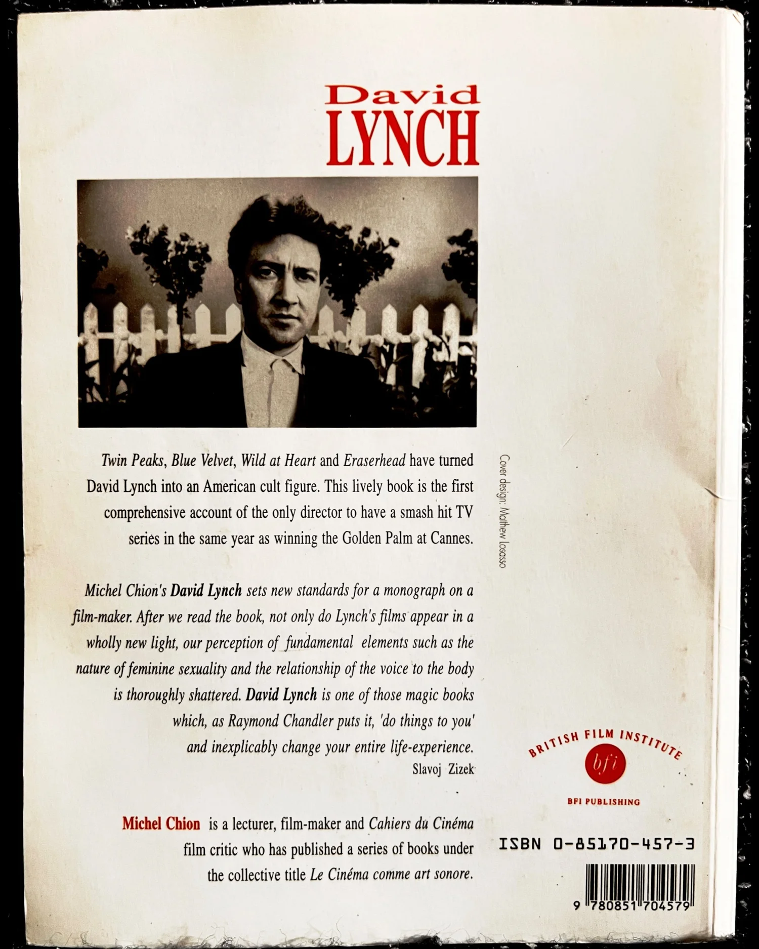 DAVID LYNCH 作品集 David Lynch - Michel Chion — Fangtooth Books