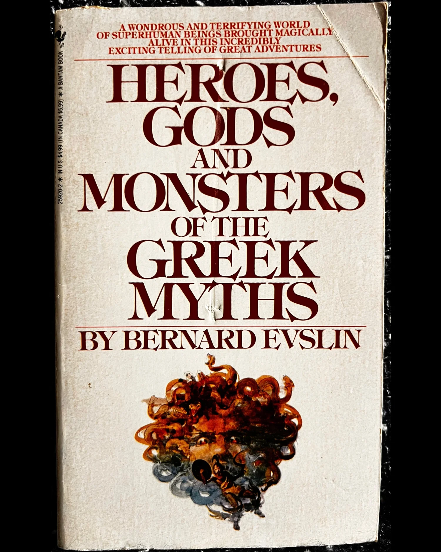 Heroes, Gods and Monsters of the Greek Myths - Bernard Evslin  Fangtooth  Books