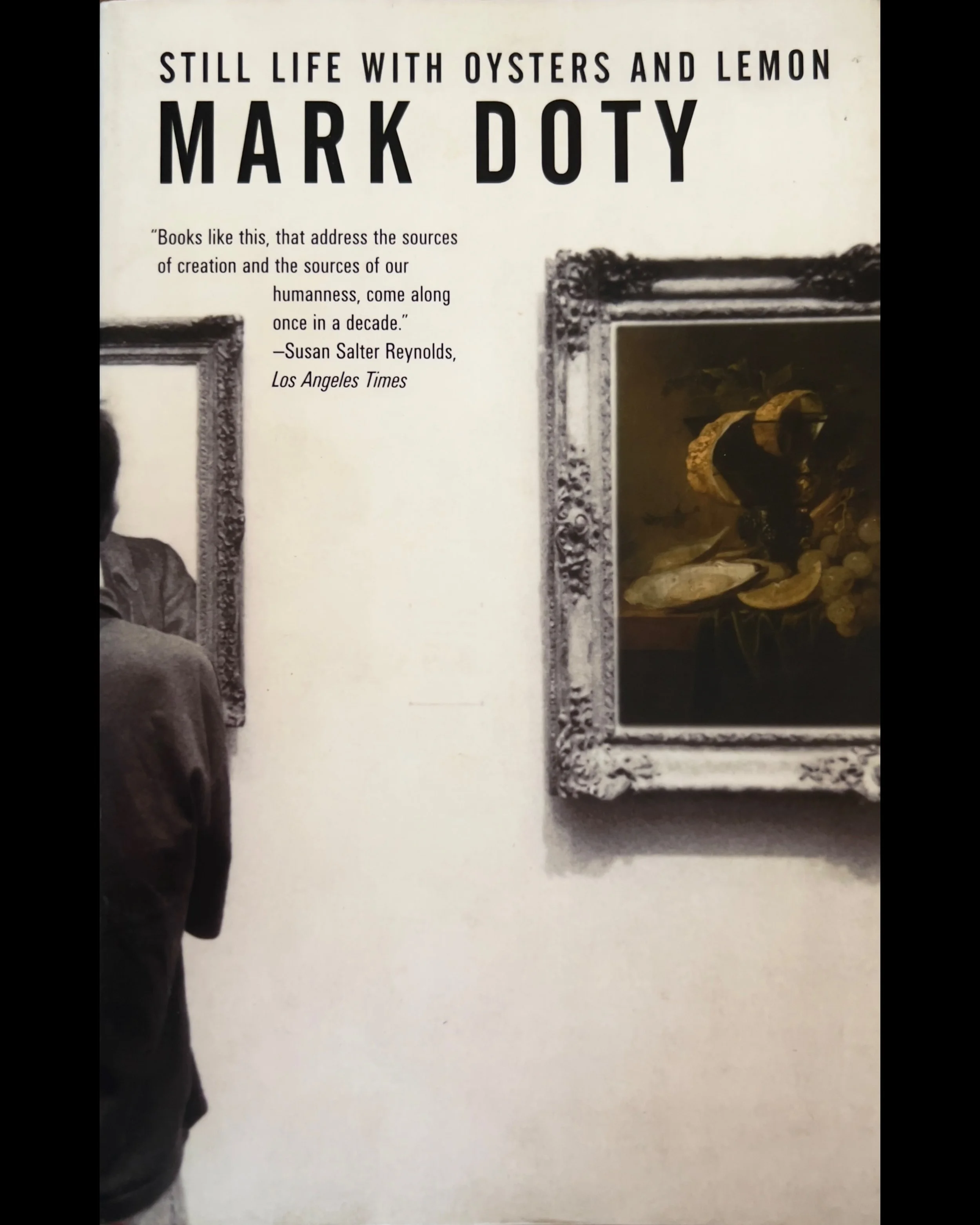 Still Life With Oysters and Lemon - Mark Doty
