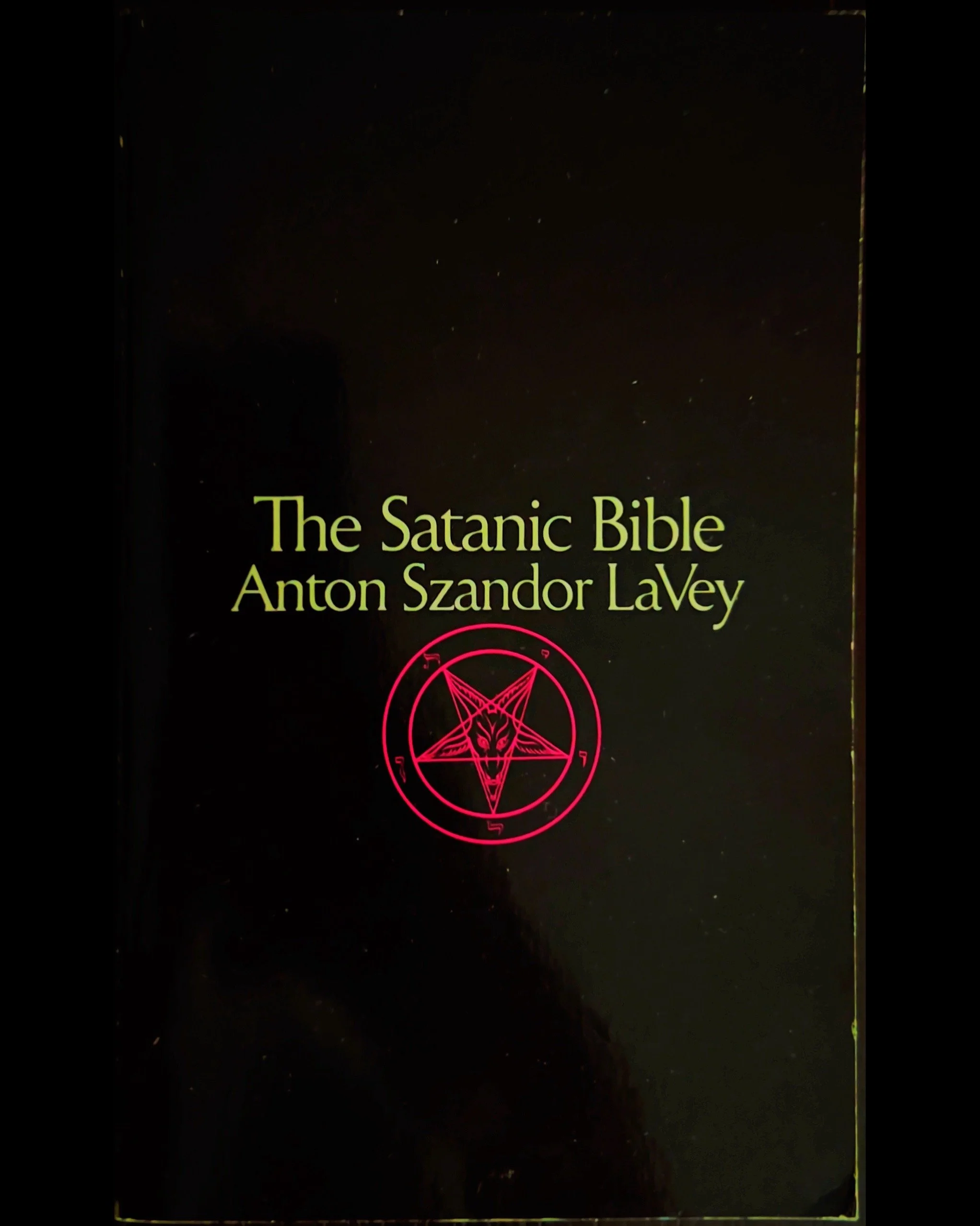 The Satanic Bible – Anton Szandor LaVey