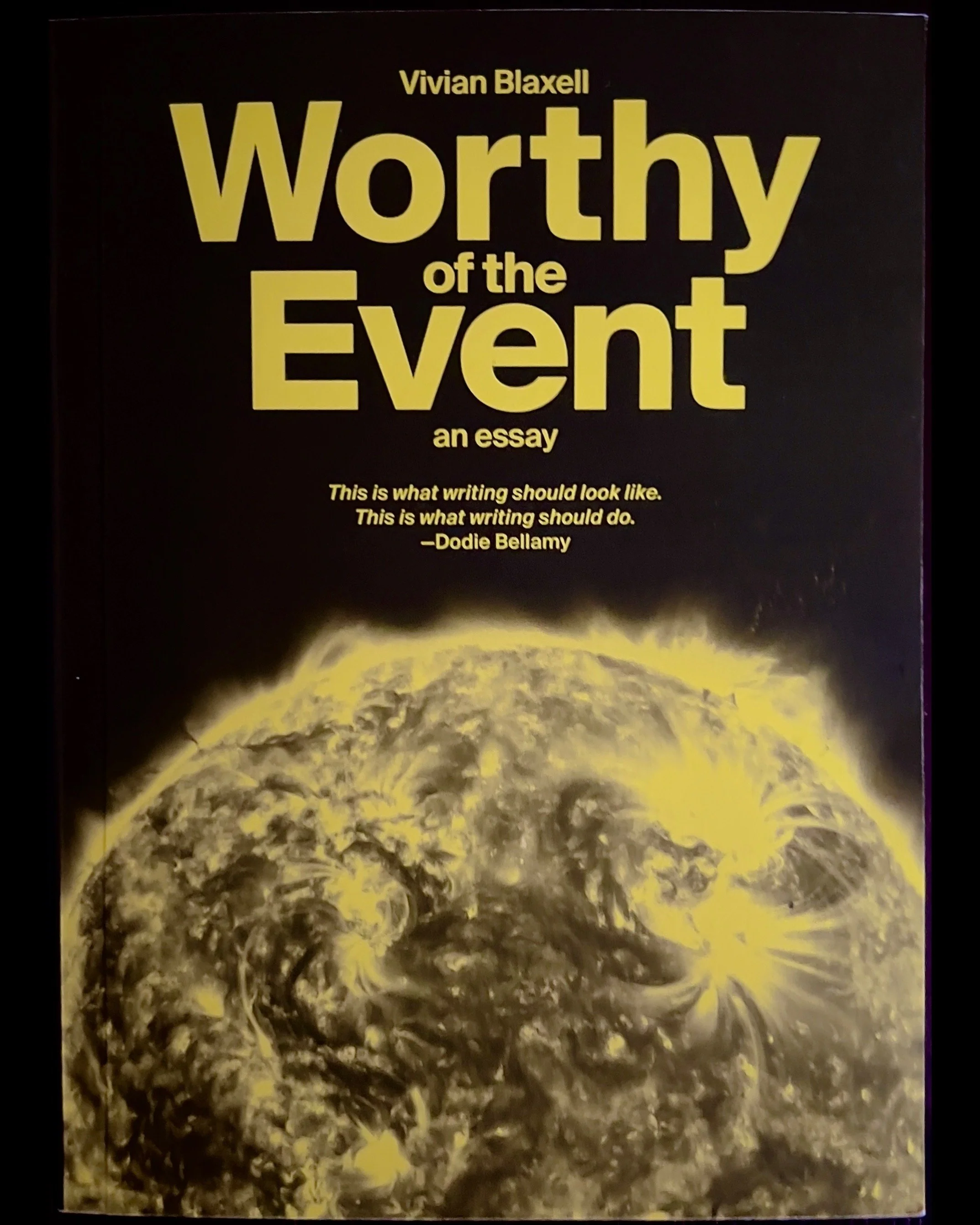 Worthy of the Event - Vivian Blaxell