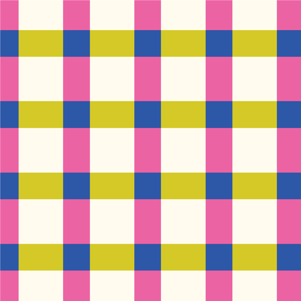 Plaid Pink and Green: FF24A22