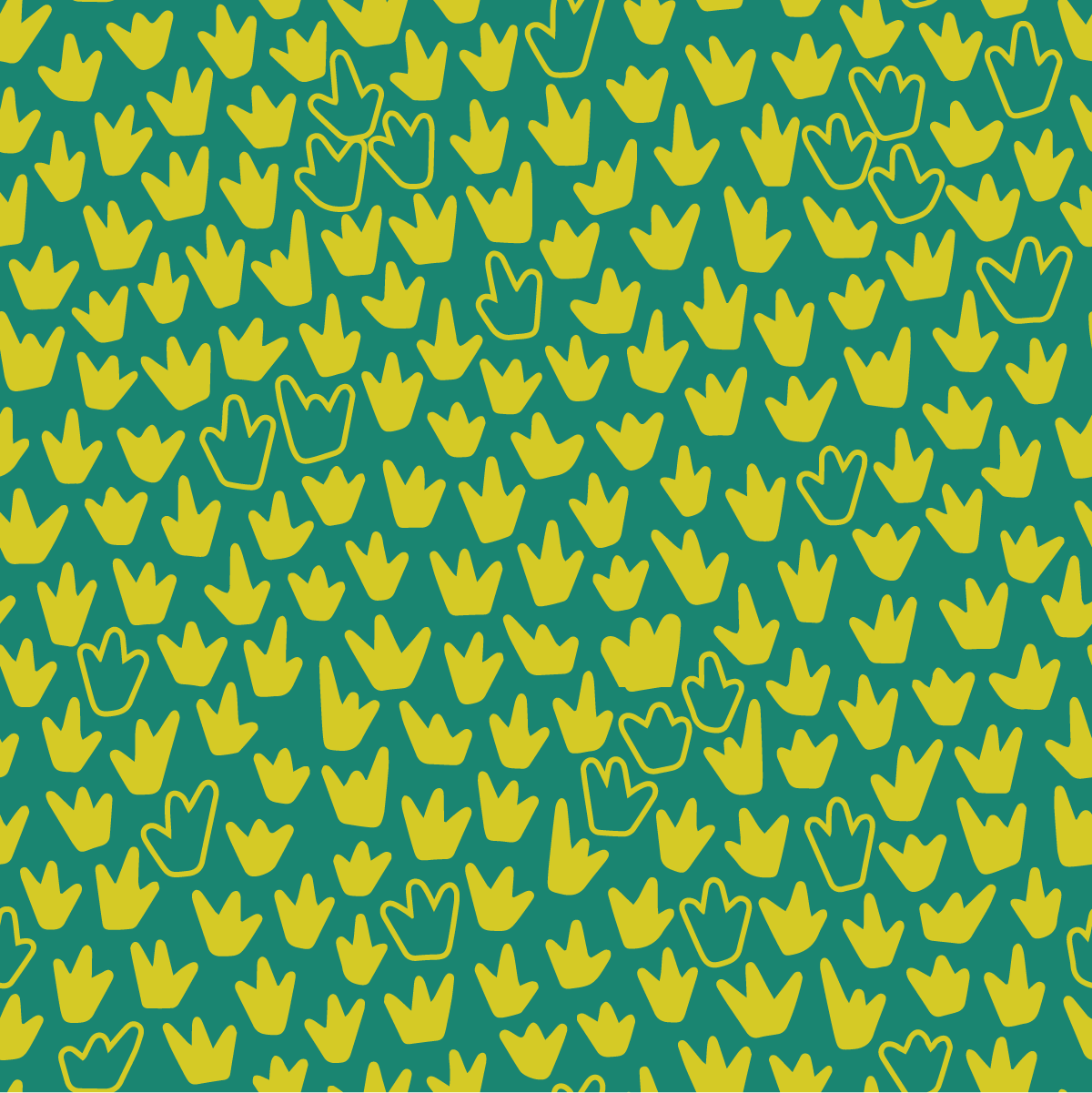 Grassy Field Two Tone Green: FF24A2