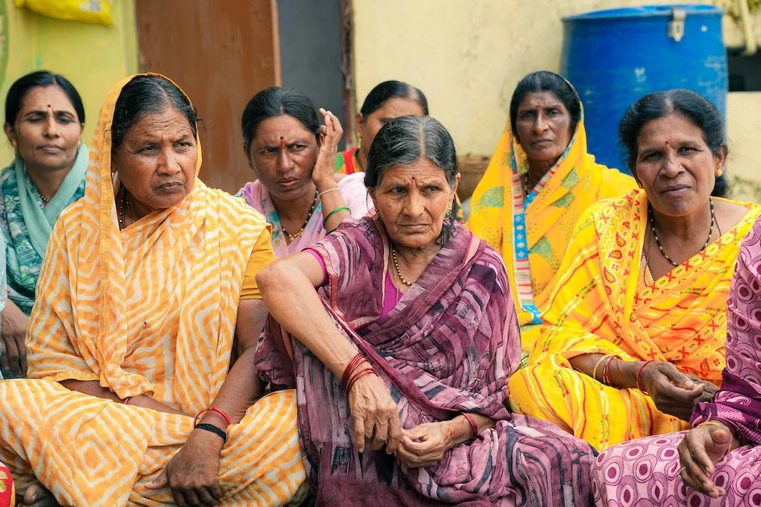 Indian women in a focus group for ACE Cotton