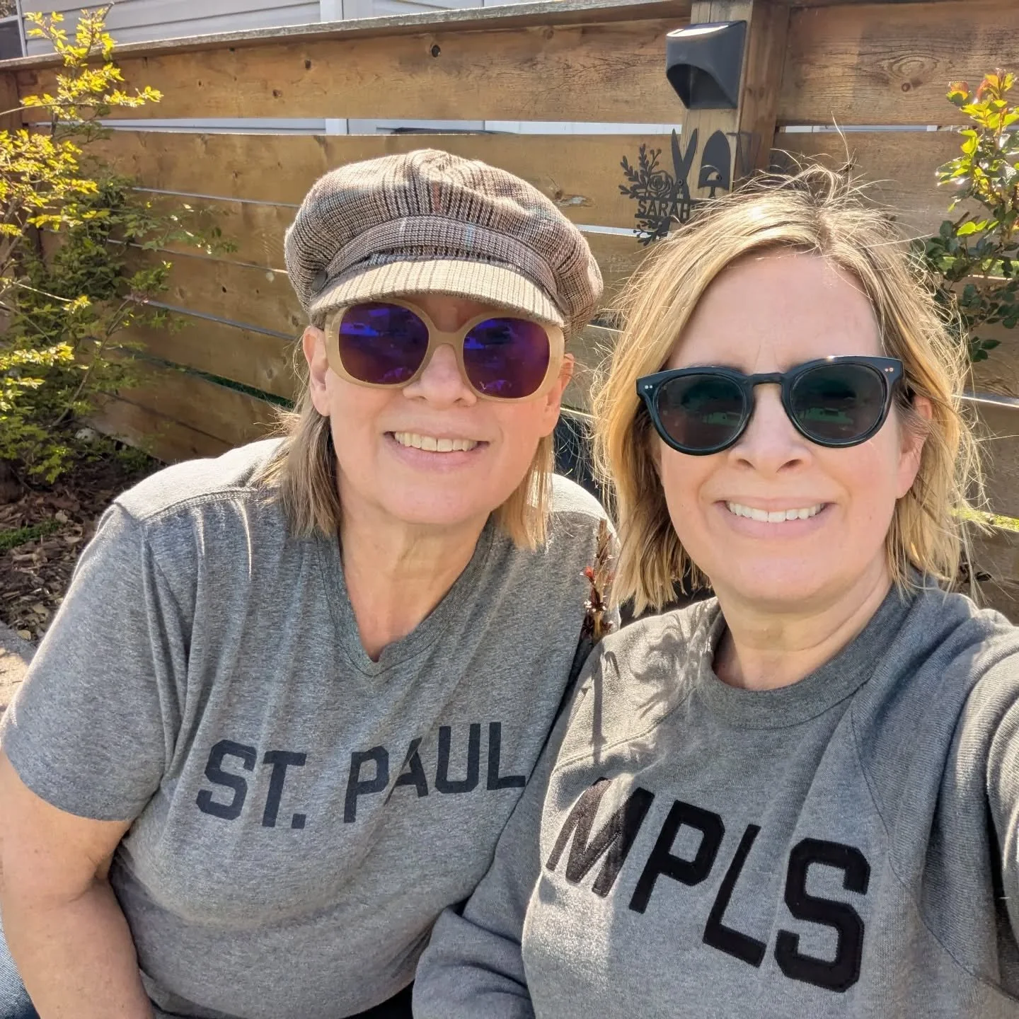 Totally unplanned "day off" attire!