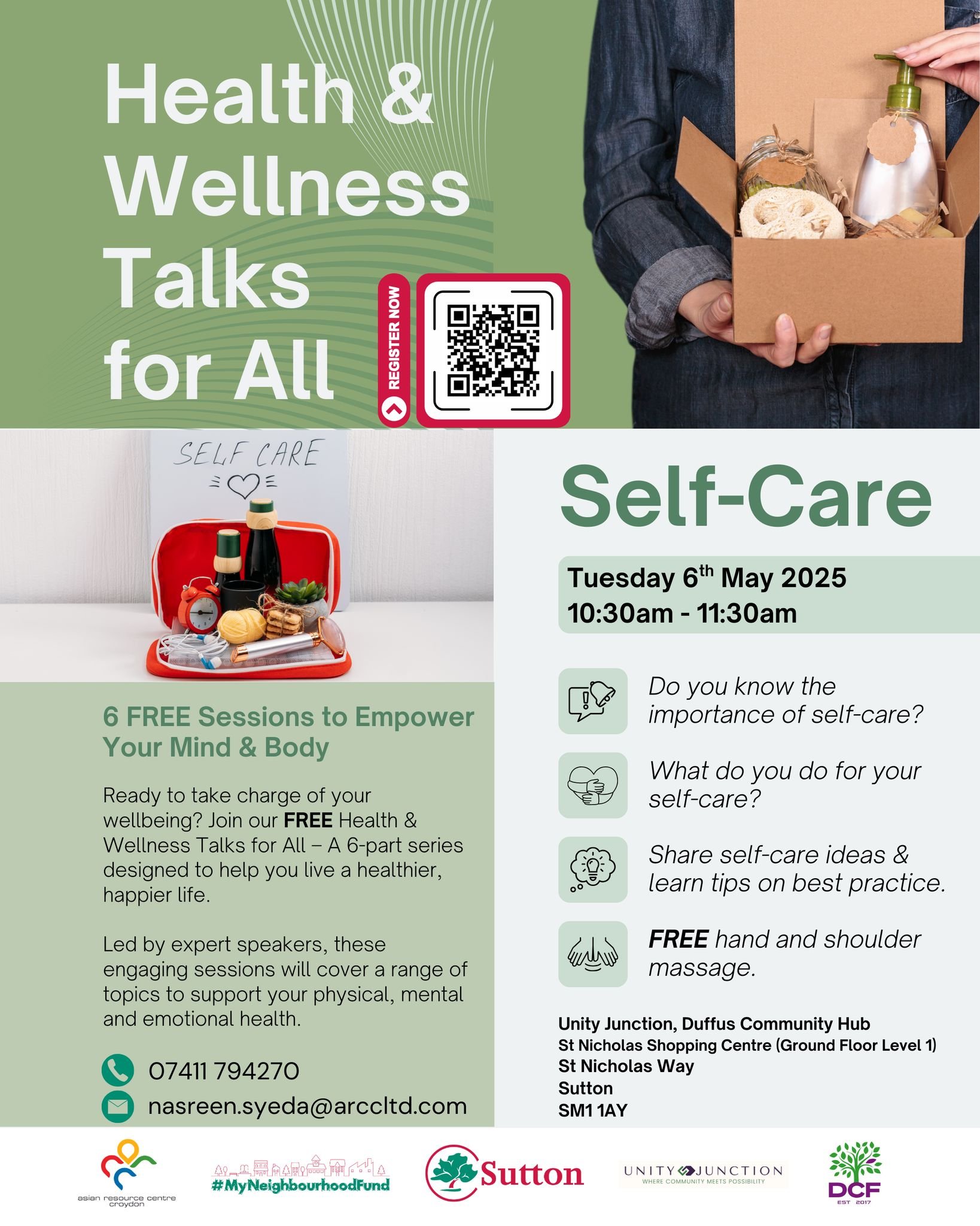 Health & Wellness Talks: Self-Care