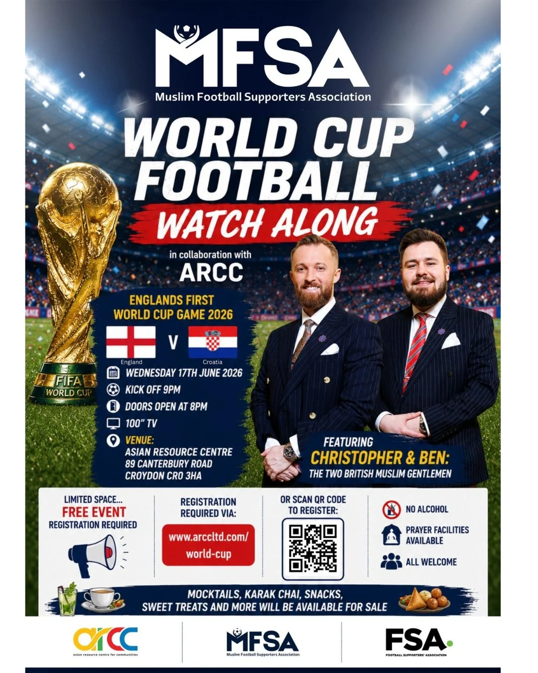 WORLD CUP FOOTBALL WATCH ALONG ⚽