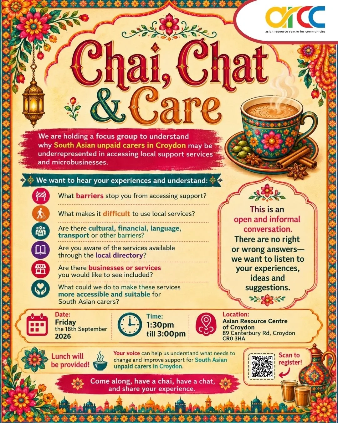 Community Conversation for Unpaid Carers