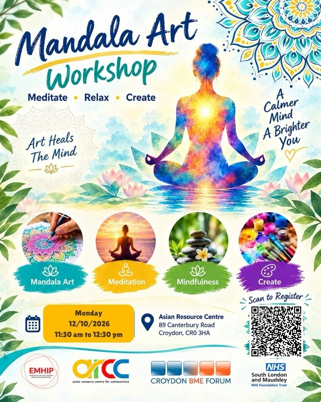 Mandala Art &amp; Mindfulness Workshop 
