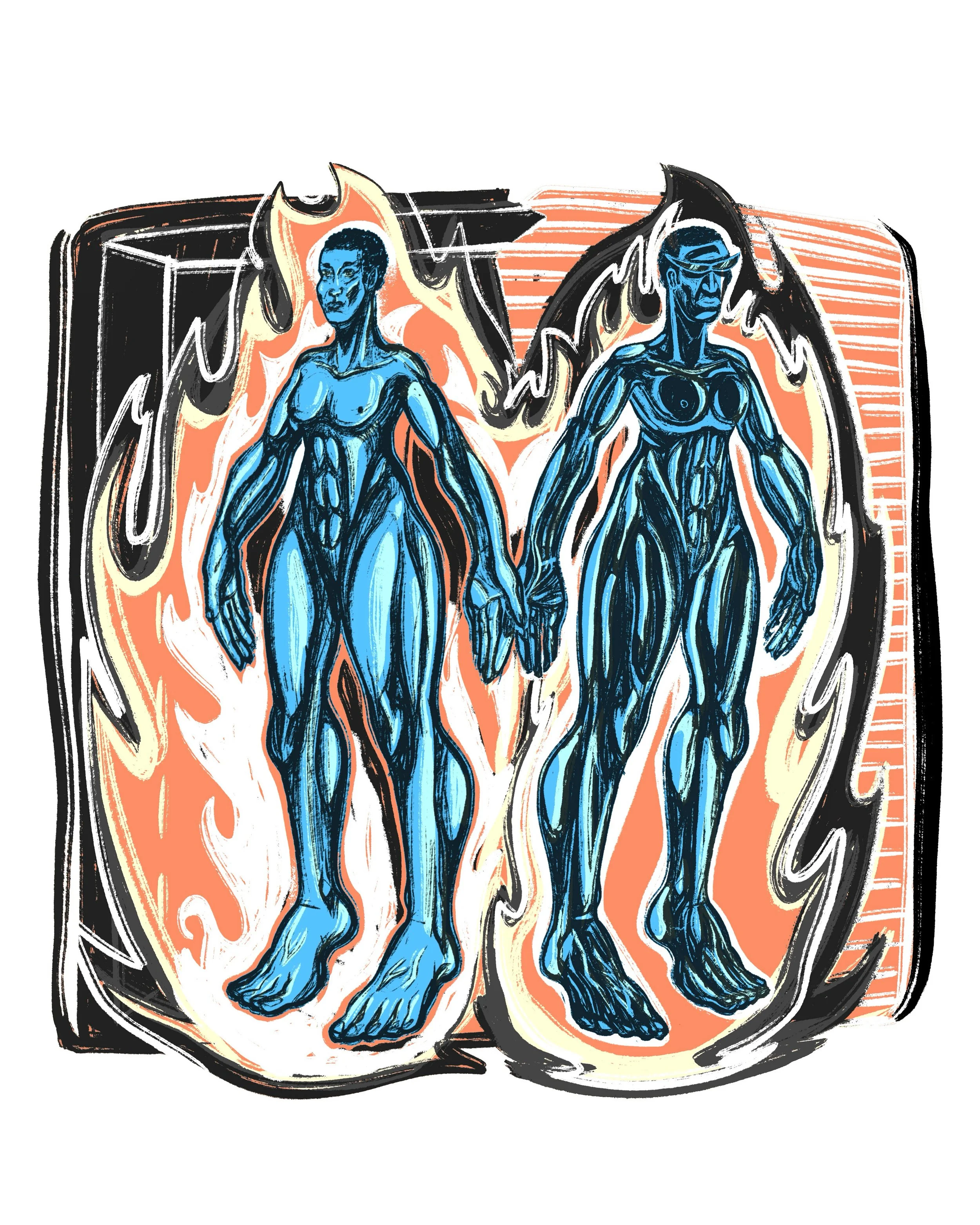 Room Ablaze, 2024 - Digital