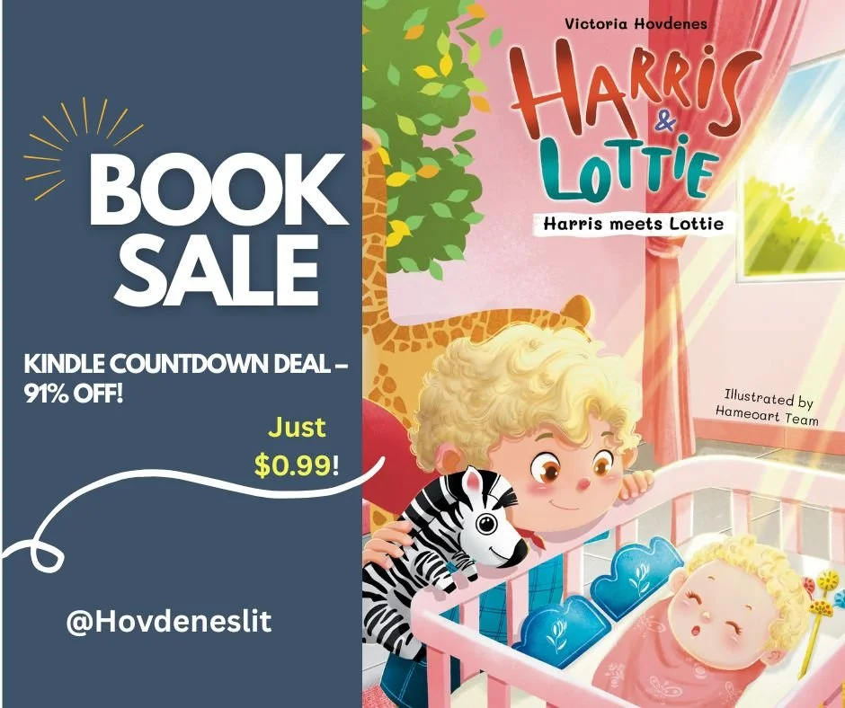 β¨ Book Sale Alert! β¨
Harris Meets Lottie is now just $0.99 on Kindle for a limited time! π
If you’ve been waiting for the perfect moment to grab a copy, this is it.
π A sweet story for new big siblings
π‘ Encourages gentle curiosity and conn