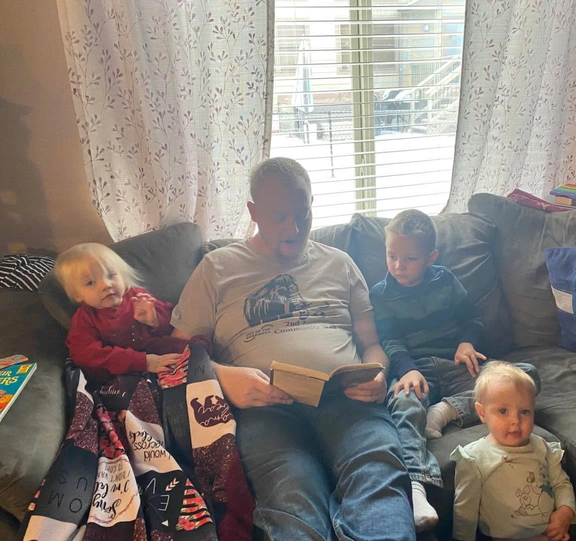 &ldquo;Give thanks in all circumstances&rdquo; (1 Thessalonians 5:18)

November always slows me down just enough to notice the grace tucked into ordinary moments &mdash; little hands reaching for books, quiet mornings, and the peace that comes when I