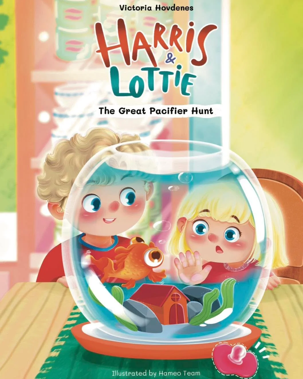 Some stories come from imagination.

Some come from living with toddlers. 😅

Today, Harris &amp; Lottie: The Great Pacifier Hunt is officially out in the world. 🐠💗

And yes, this story may have been inspired by real events.

Now excuse me while I 