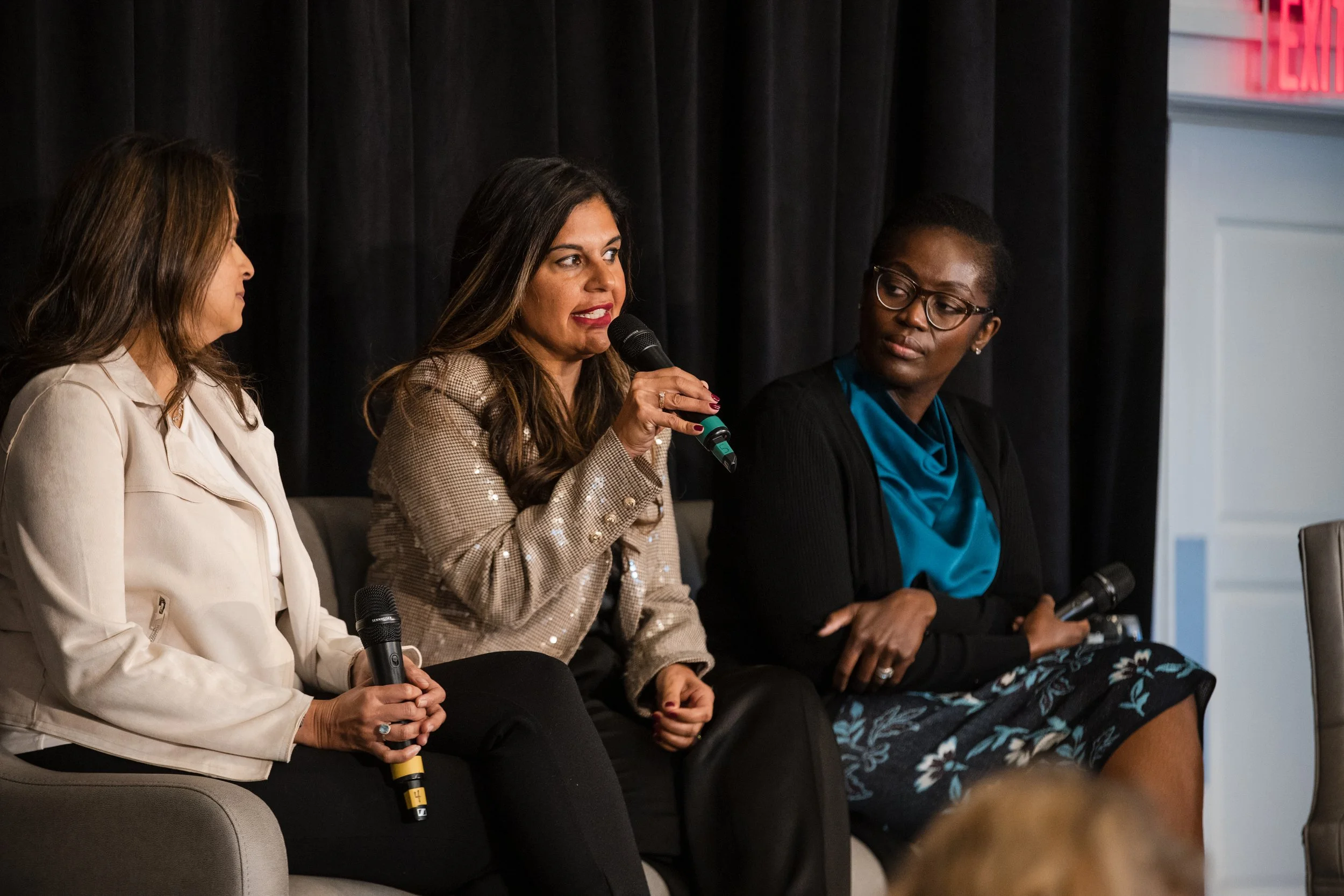 Dr. Shefali Patel, Dr. Somi Javaid and Dr. Bernice Adu-Amankwa
