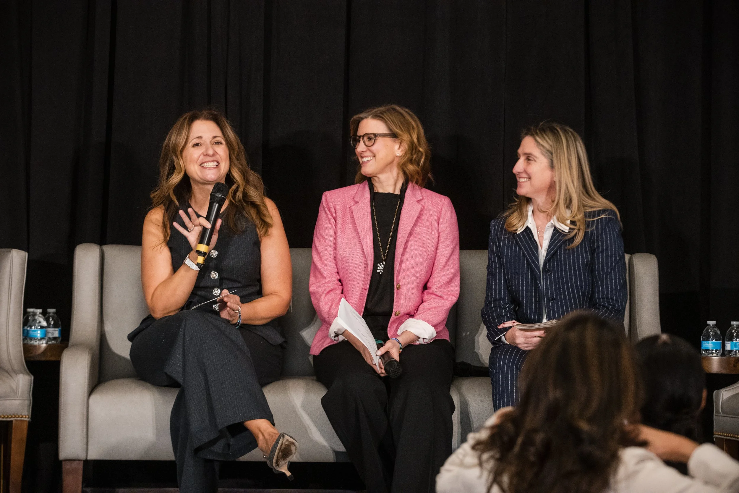 NYMM Co-founders Stacey Futterman Tauriello, April L McKenzie and Allison Kalsched (L to R)