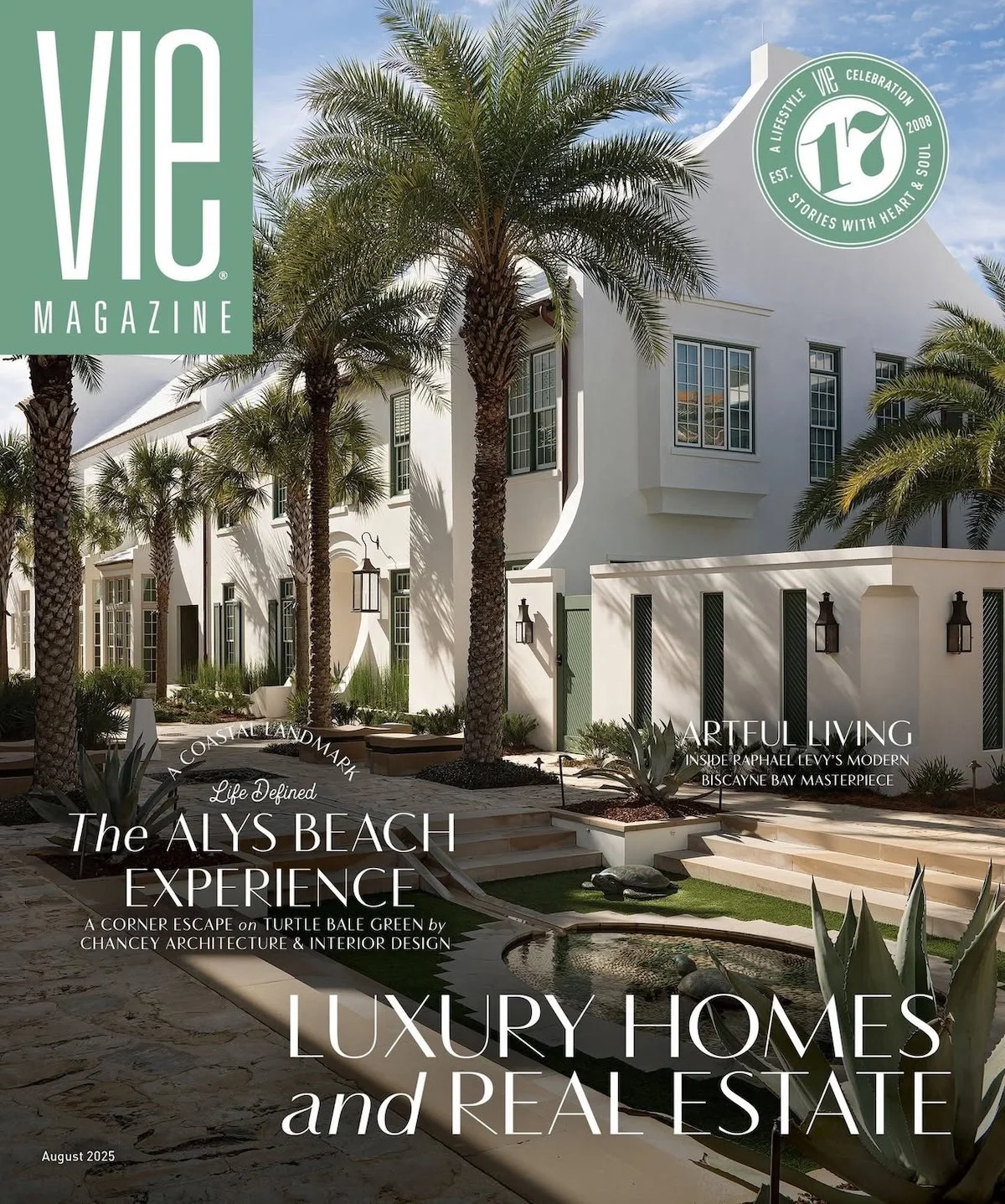 VIE Magazine August 2025: Luxury Homes and Real Estate