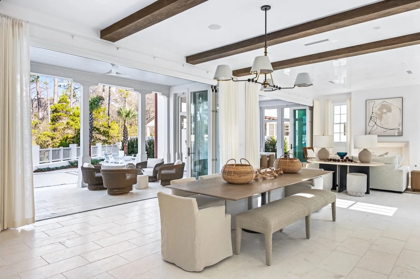 Designing a home like this is all about flow &mdash; where architecture and interiors speak the same language. We always prioritize indoor-outdoor living, allowing light, texture, and landscape to shape the experience.

In this private residence, eve