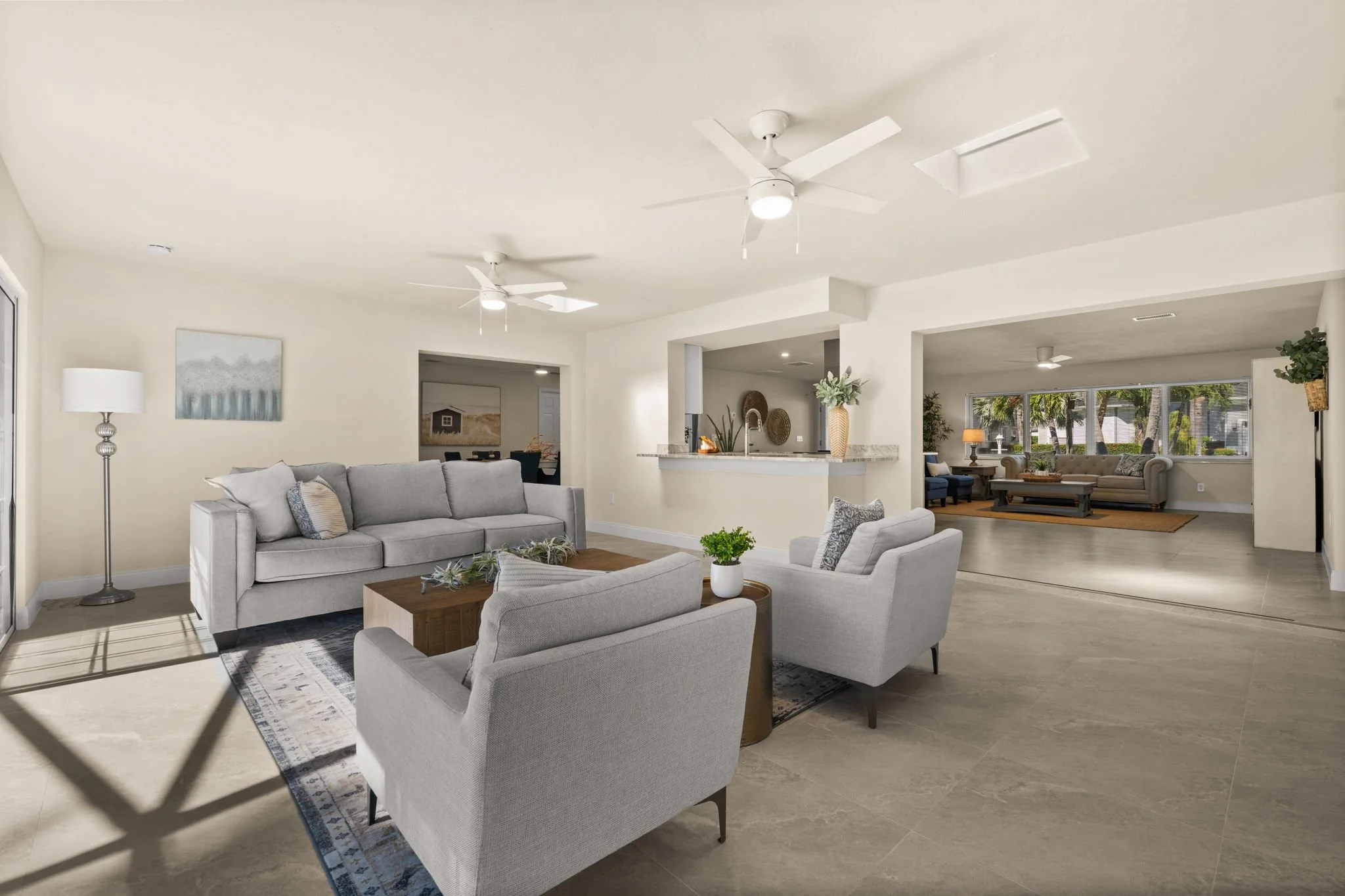 Vacant home staging in southwest Florida by Khrome Interiors