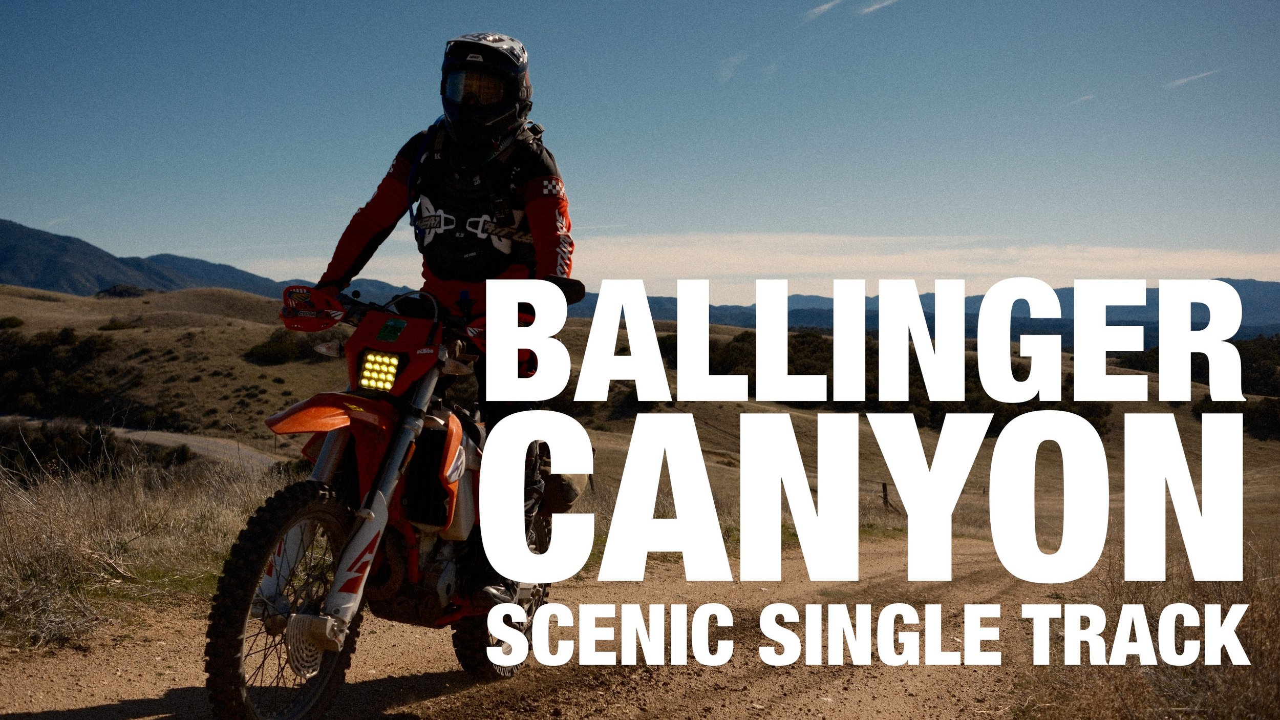 Carved by Time: Riding the Landscapes of Ballinger Canyon