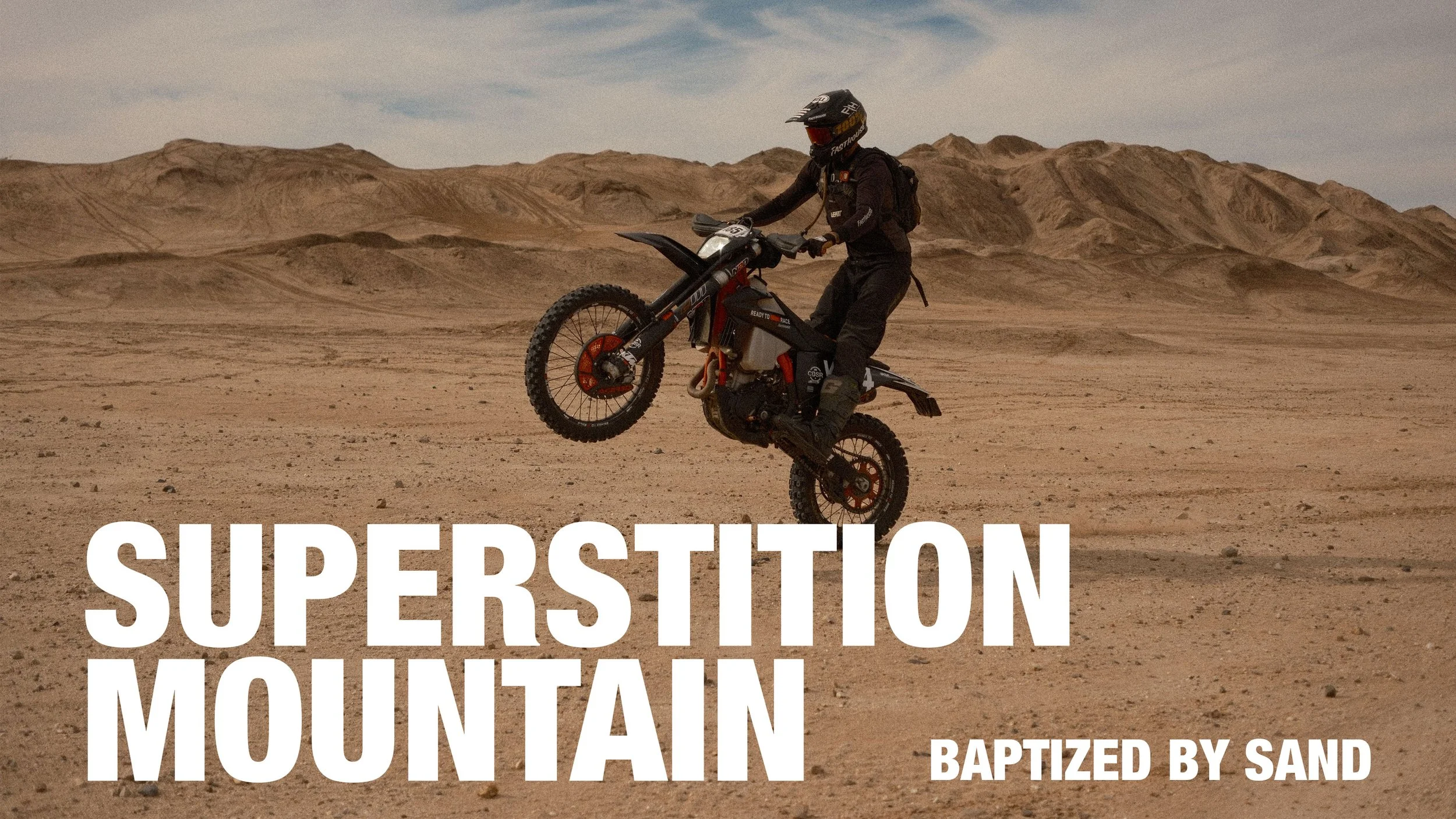 Baptized by Sand: Riding Superstition Mountain