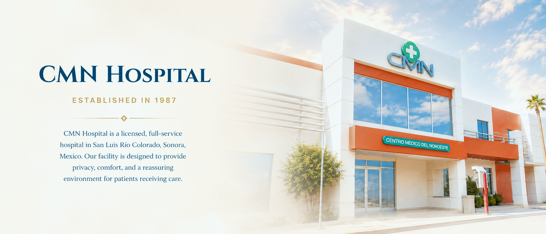 CMN Hospital building Advanced Alternative Cancer Treatment Facility