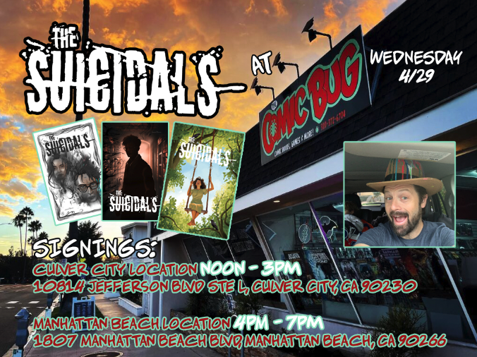 Signing at The Comic Bug 4/29/26