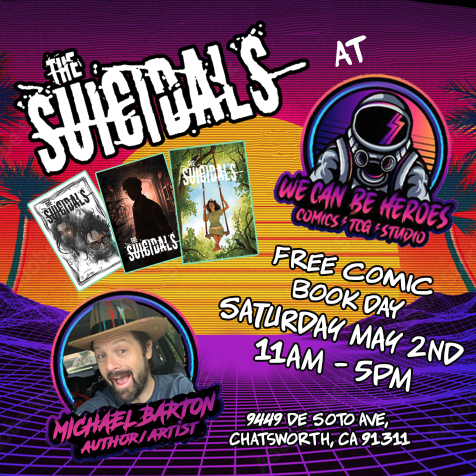 Signing at We Can Be Heroes Comics for Free Comic Book Day - 5/2/26