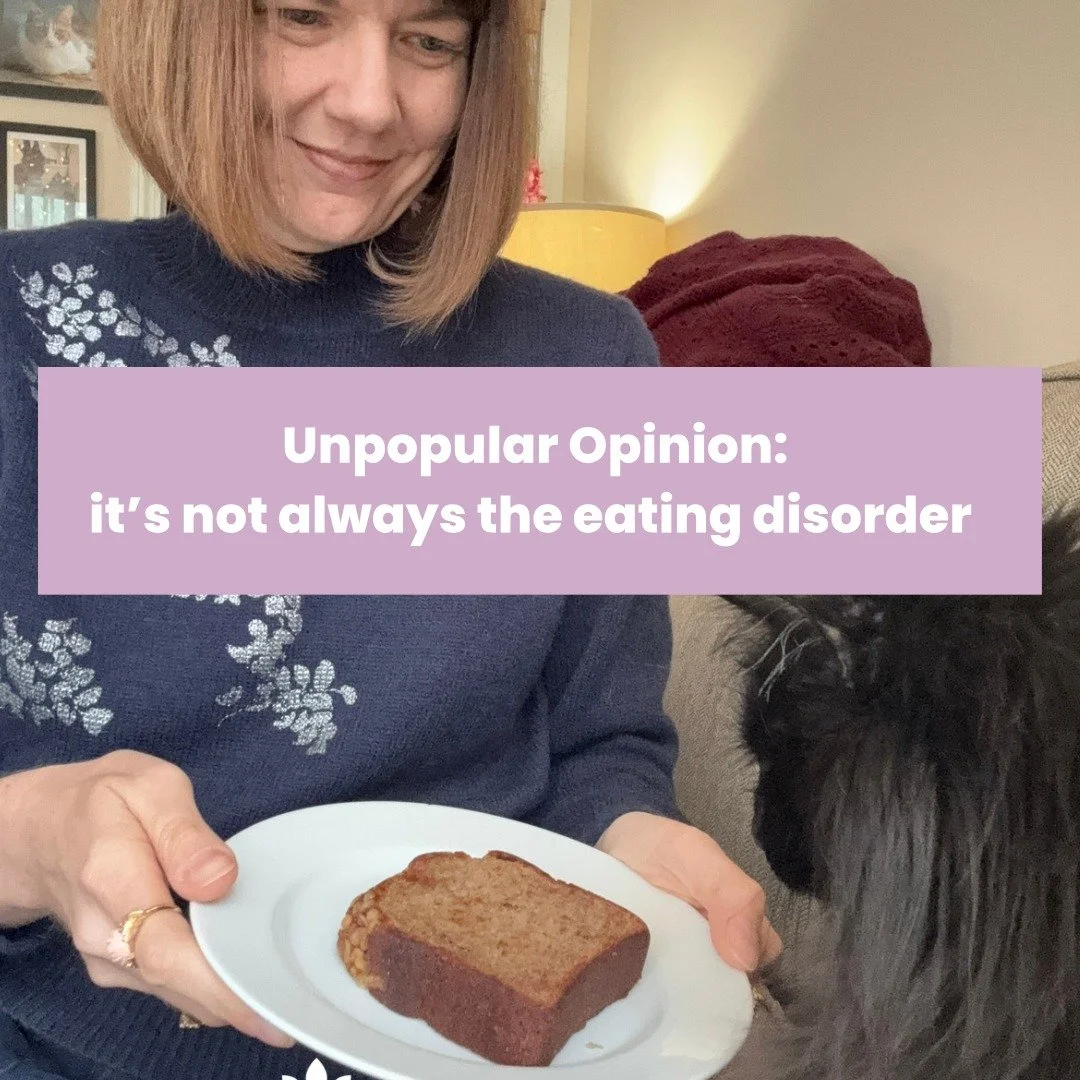 Unpopular opinion: not everything is the eating disorder.

In this field, we love boxes. Labeling behaviors as &ldquo;ED&rdquo; or &ldquo;not ED&rdquo; feels safer, easier to treat.

But what if that misses context, nuance, and history?

Intent matte